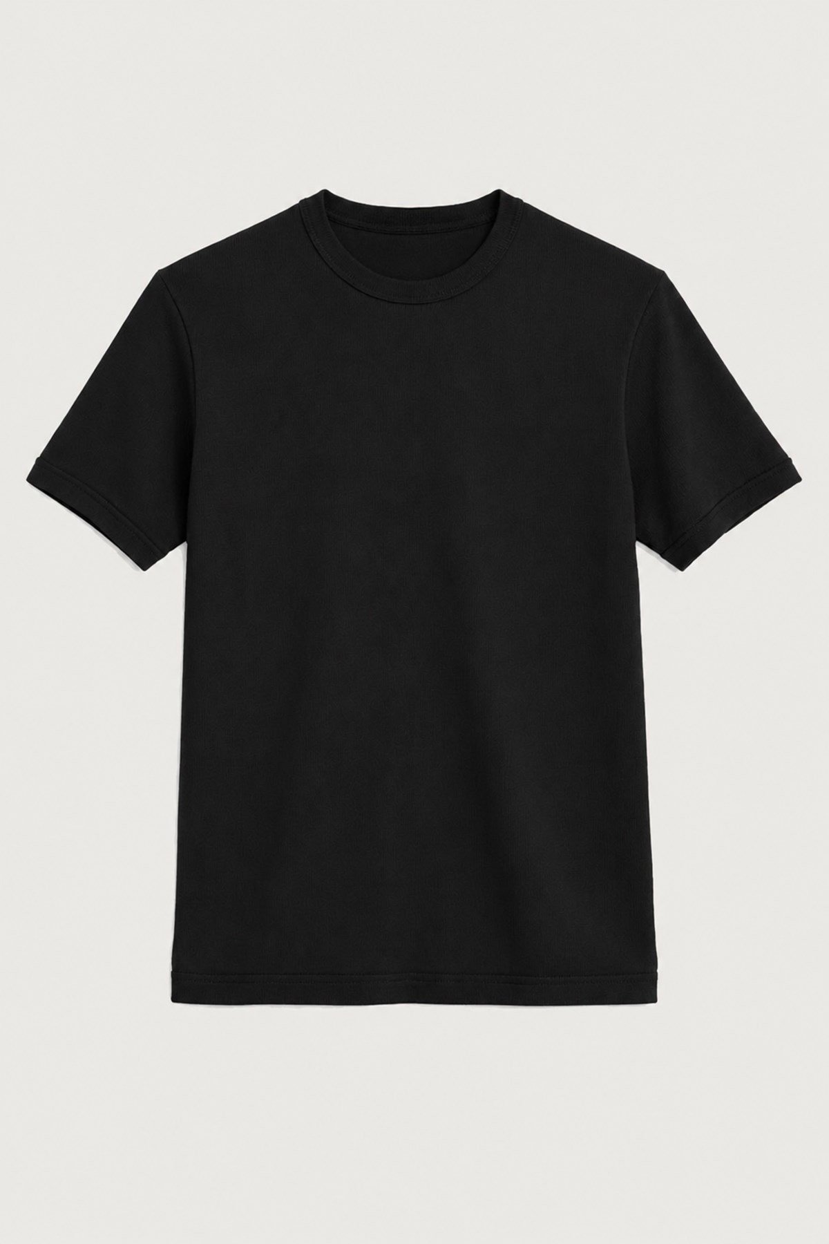 Antioch Siyah Pamuklu Erkek T-Shirt