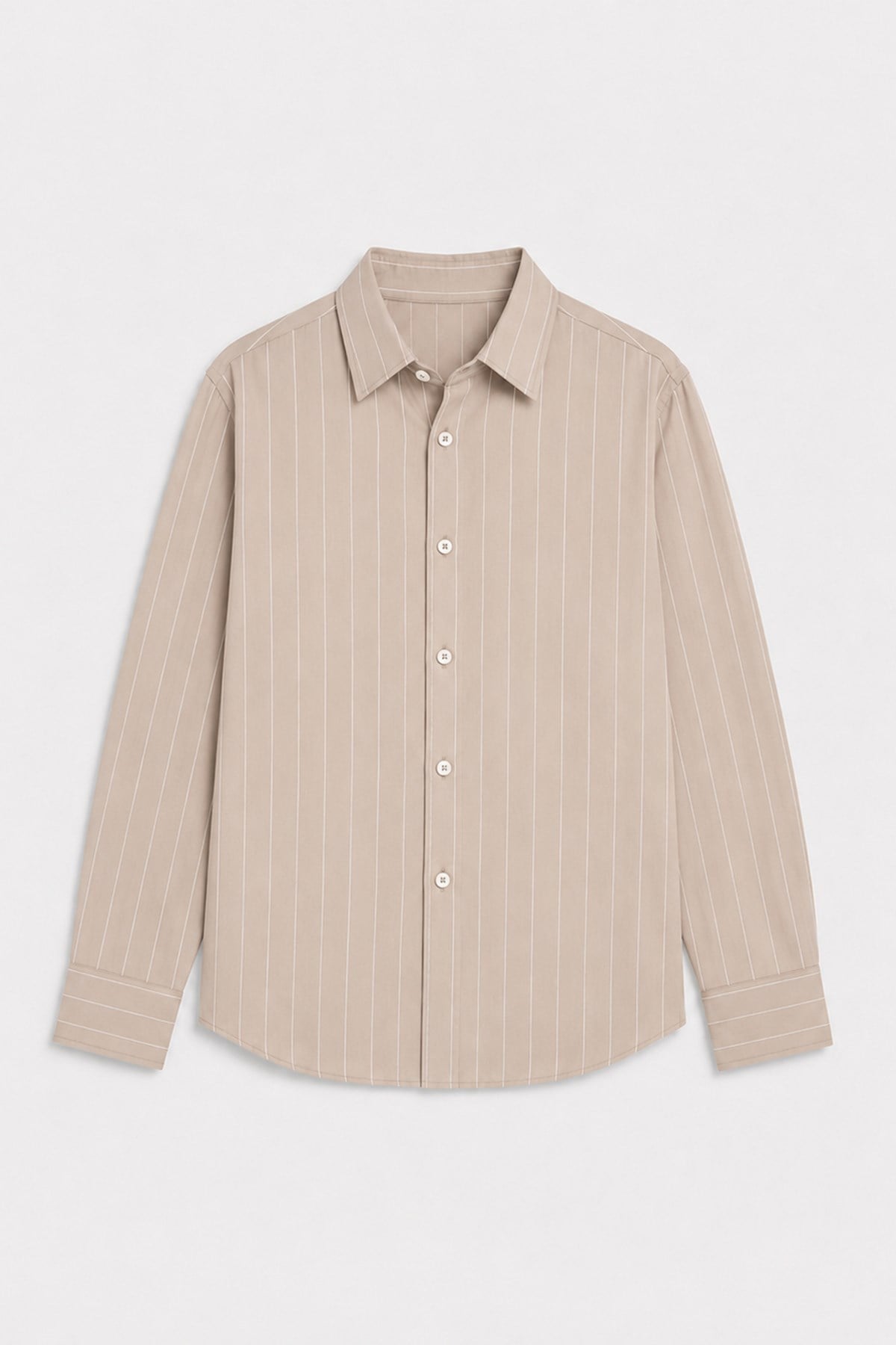 Men's Striped Shirt with Modal Blend