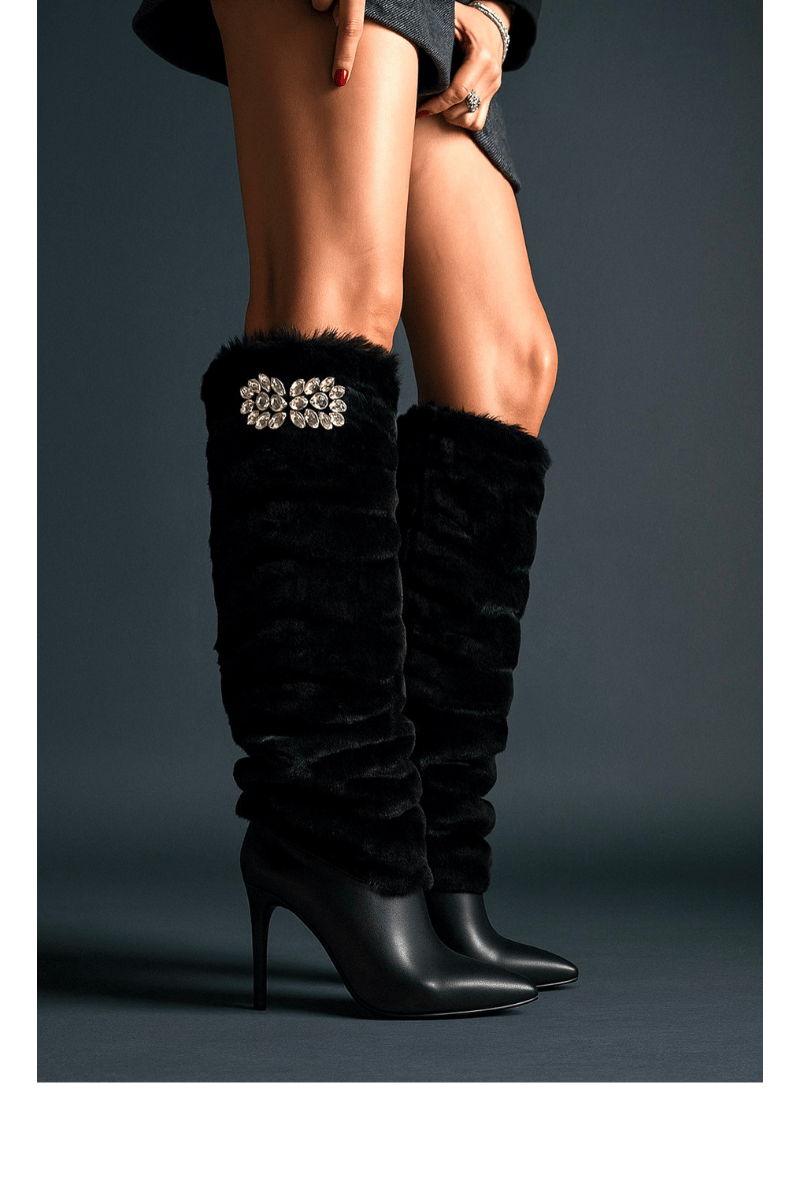 Astrid Long Boot Black
