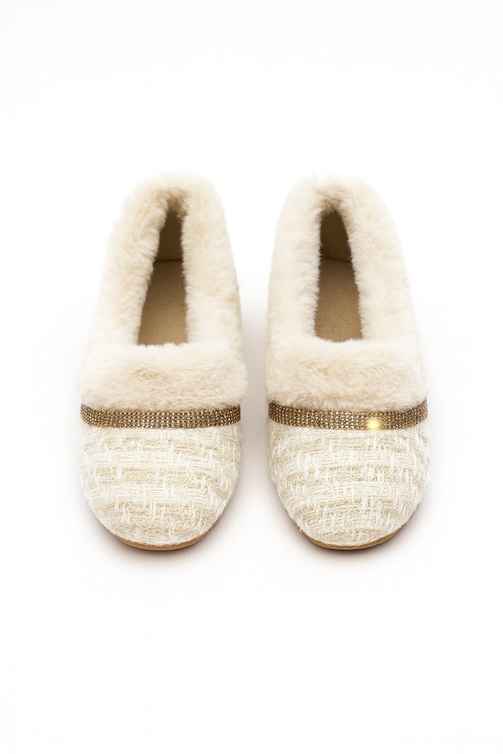 Bella Kürklü Babet Krem - KIŞLIK BABET