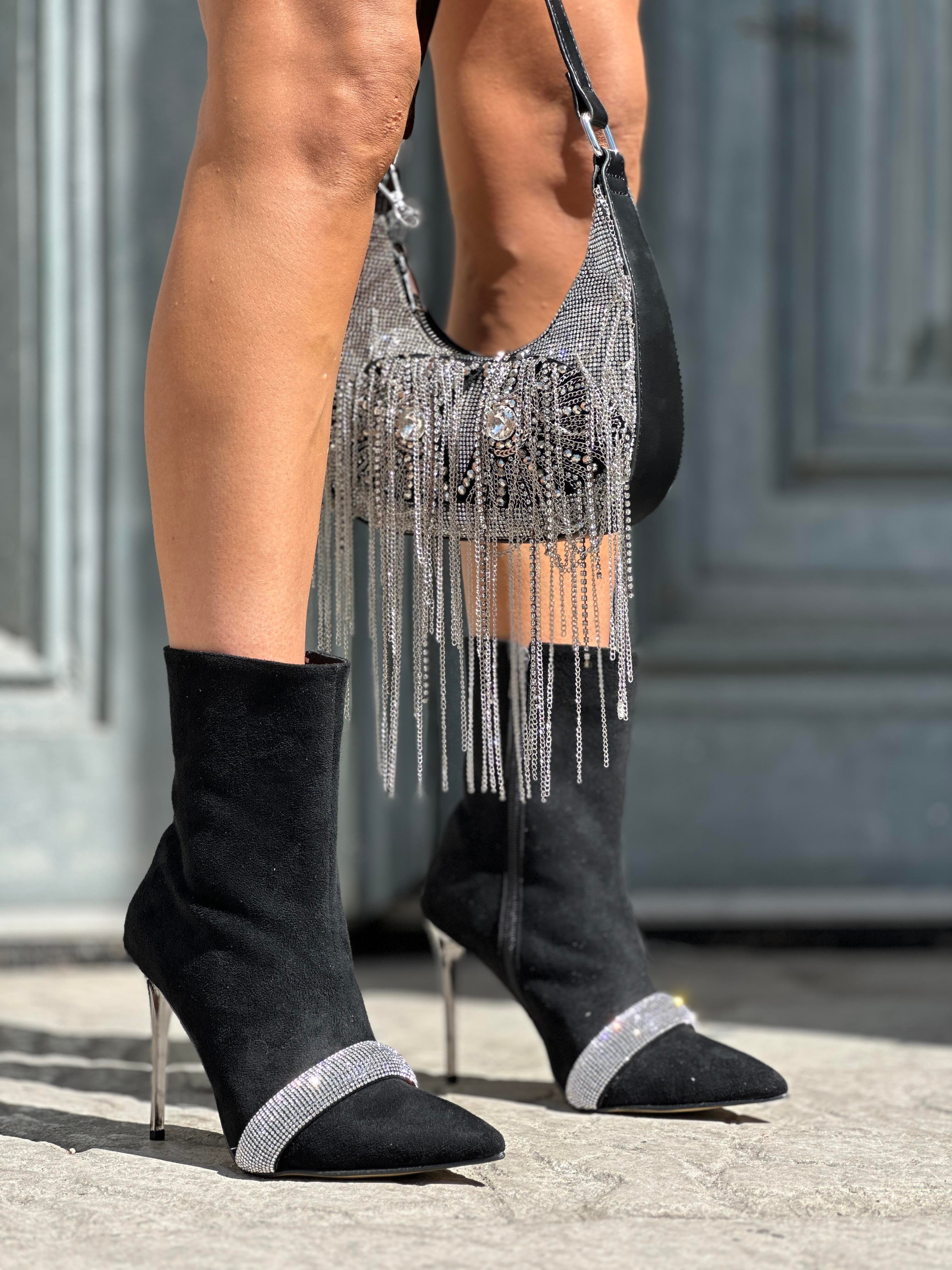 Benate Süet Bot Siyah - BOT