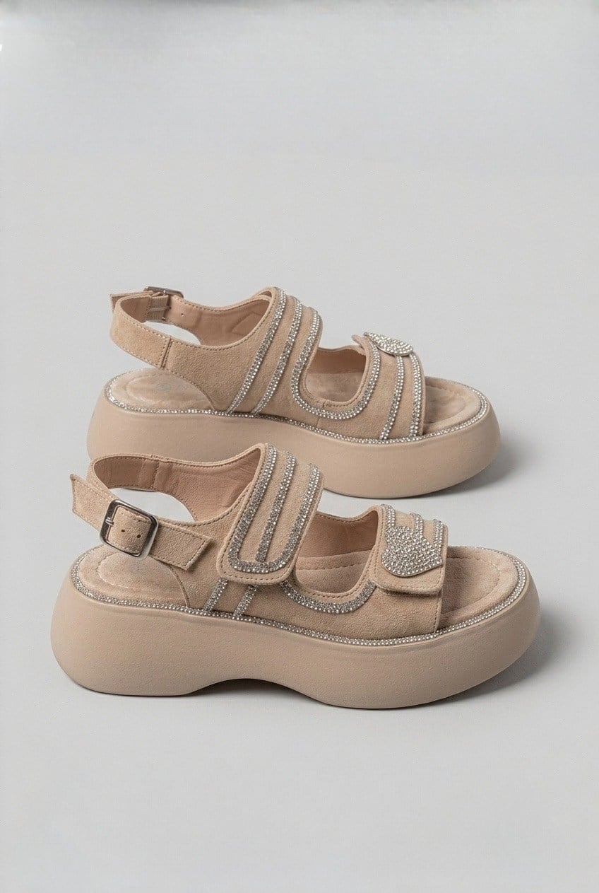 Bros Sandalet Bej