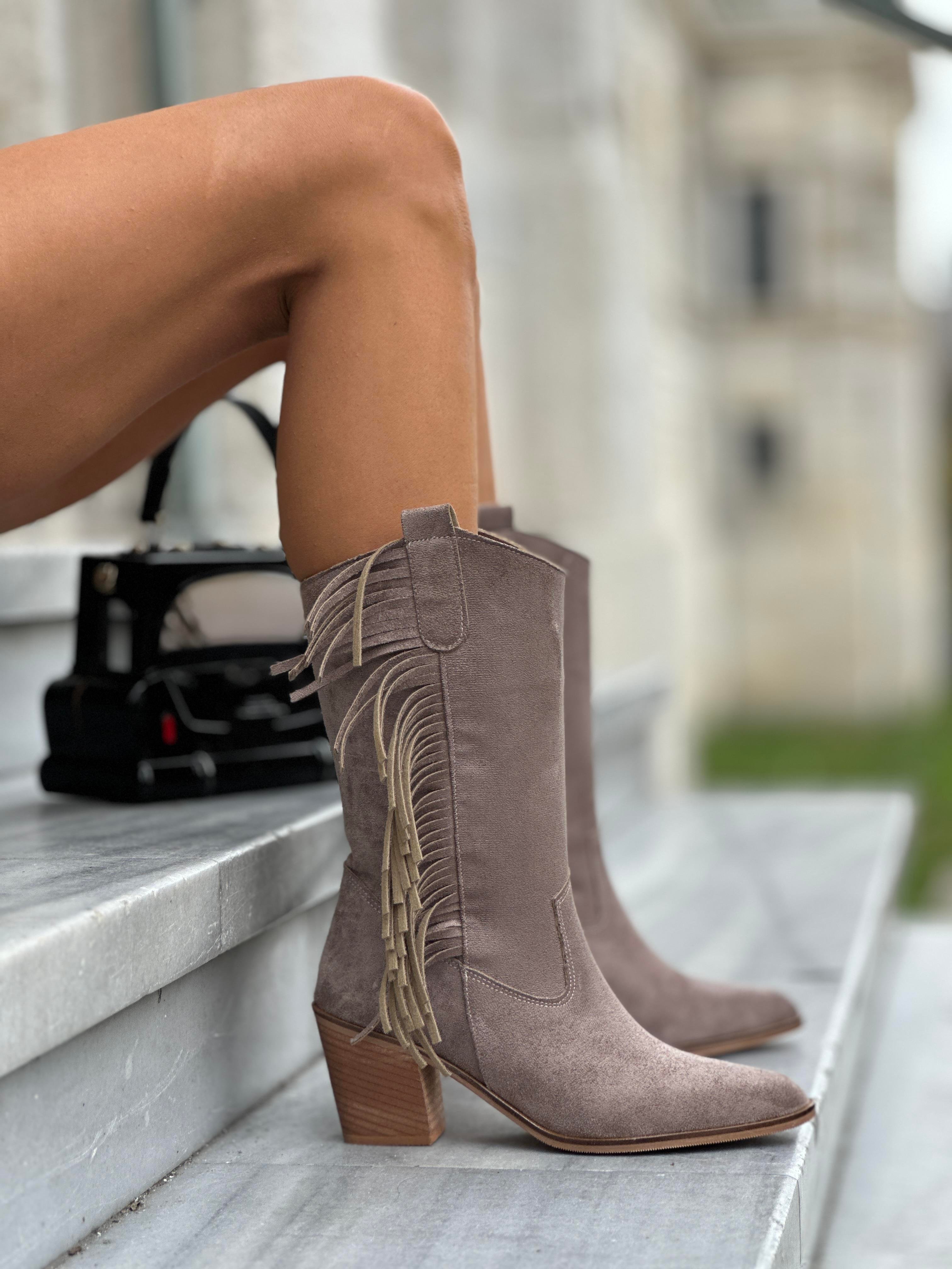 Comets Süet Bot Kahverengi