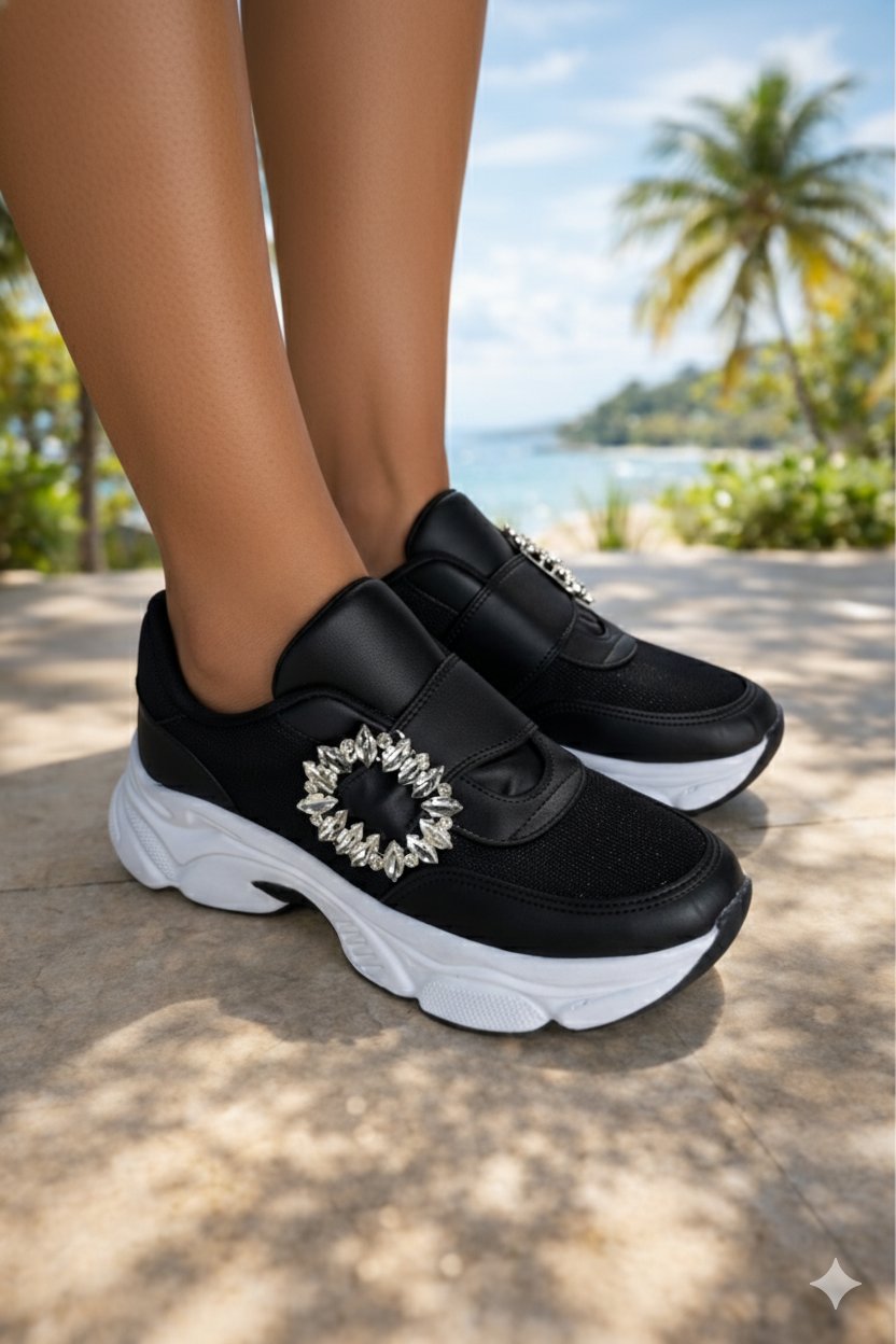 Diamond Move Spor Ayakkabı Siyah