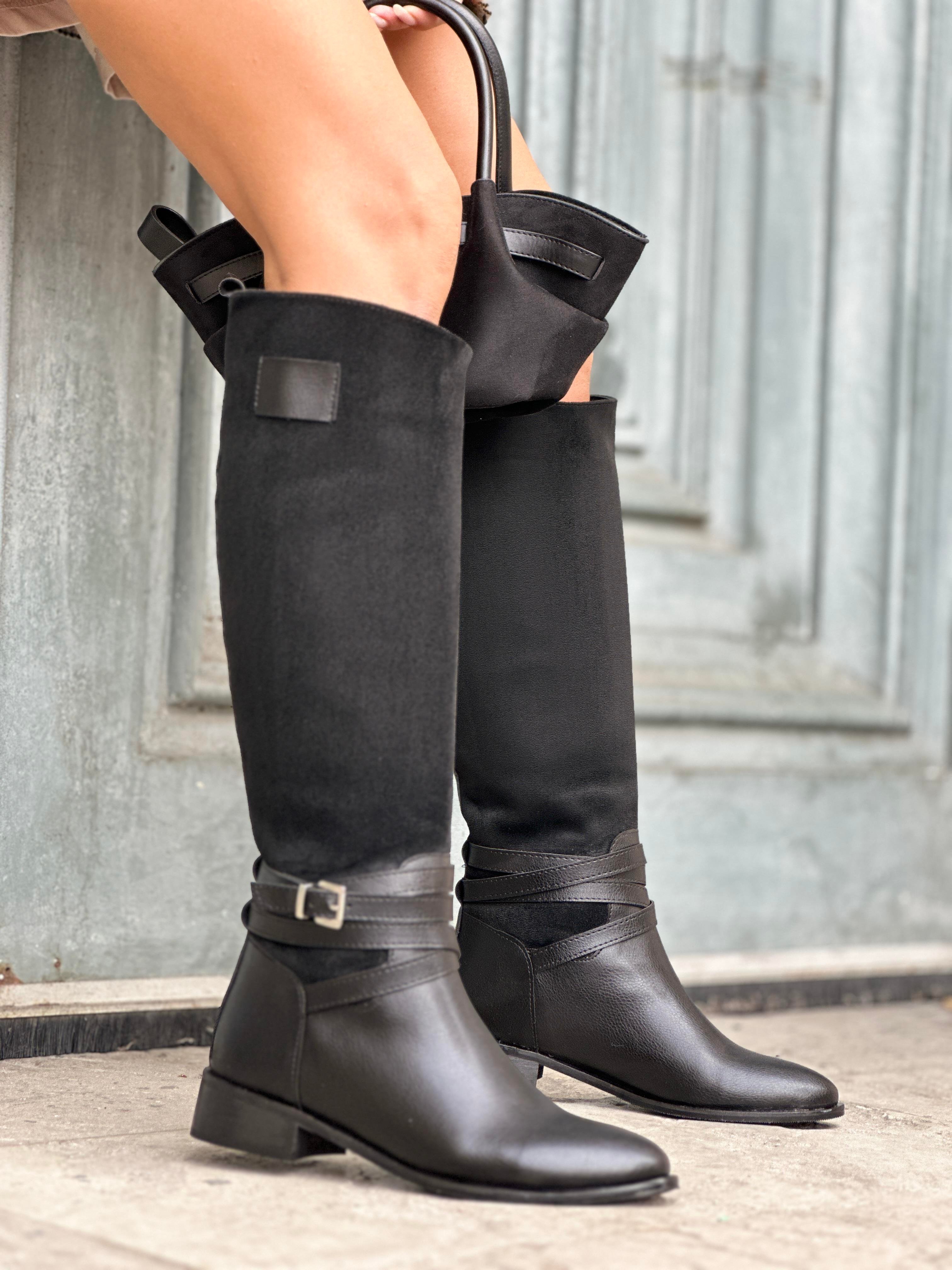 Diva Girl Çizme Siyah - LONG BOOTS