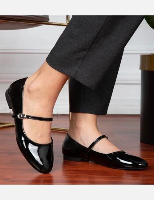 Ducci Rugan Babet Siyah - KADIN AYAKKABI