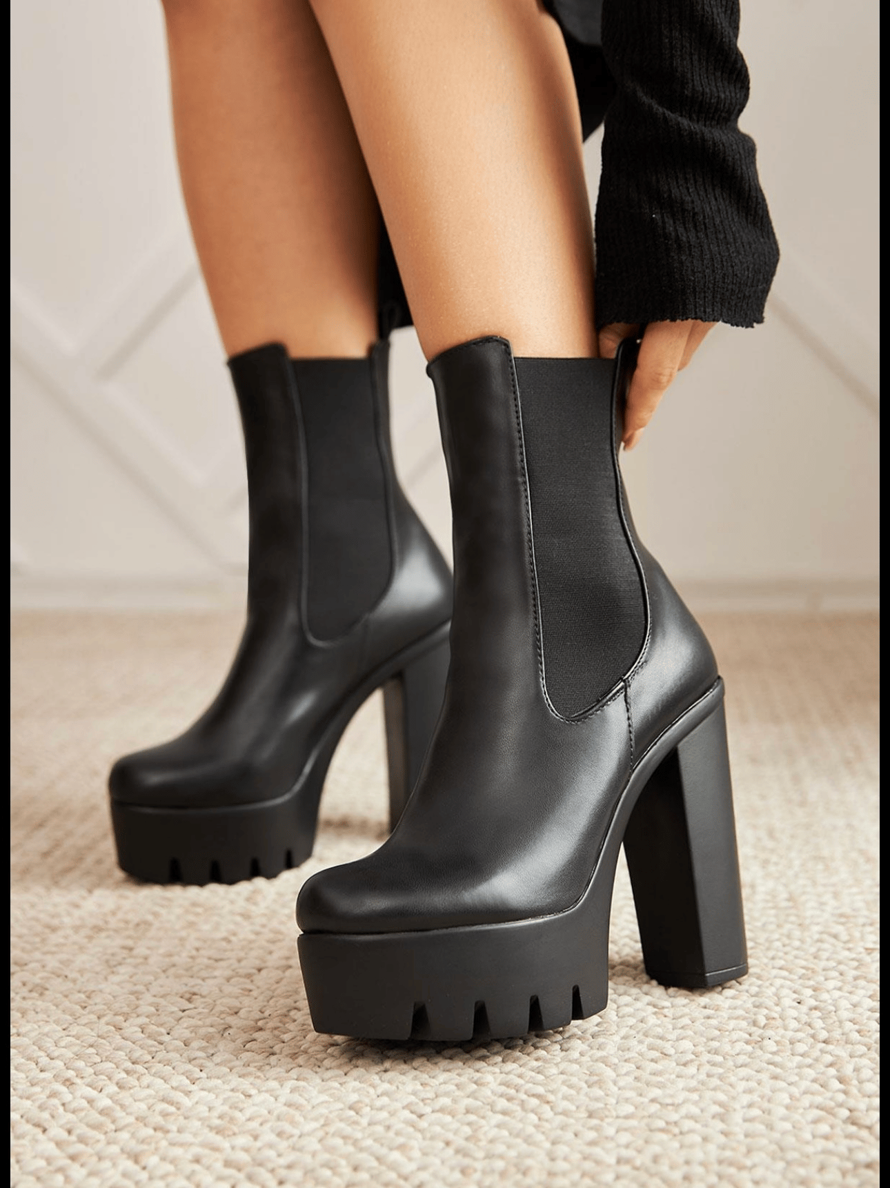 Elina Bot Siyah - ANKLE BOOTS
