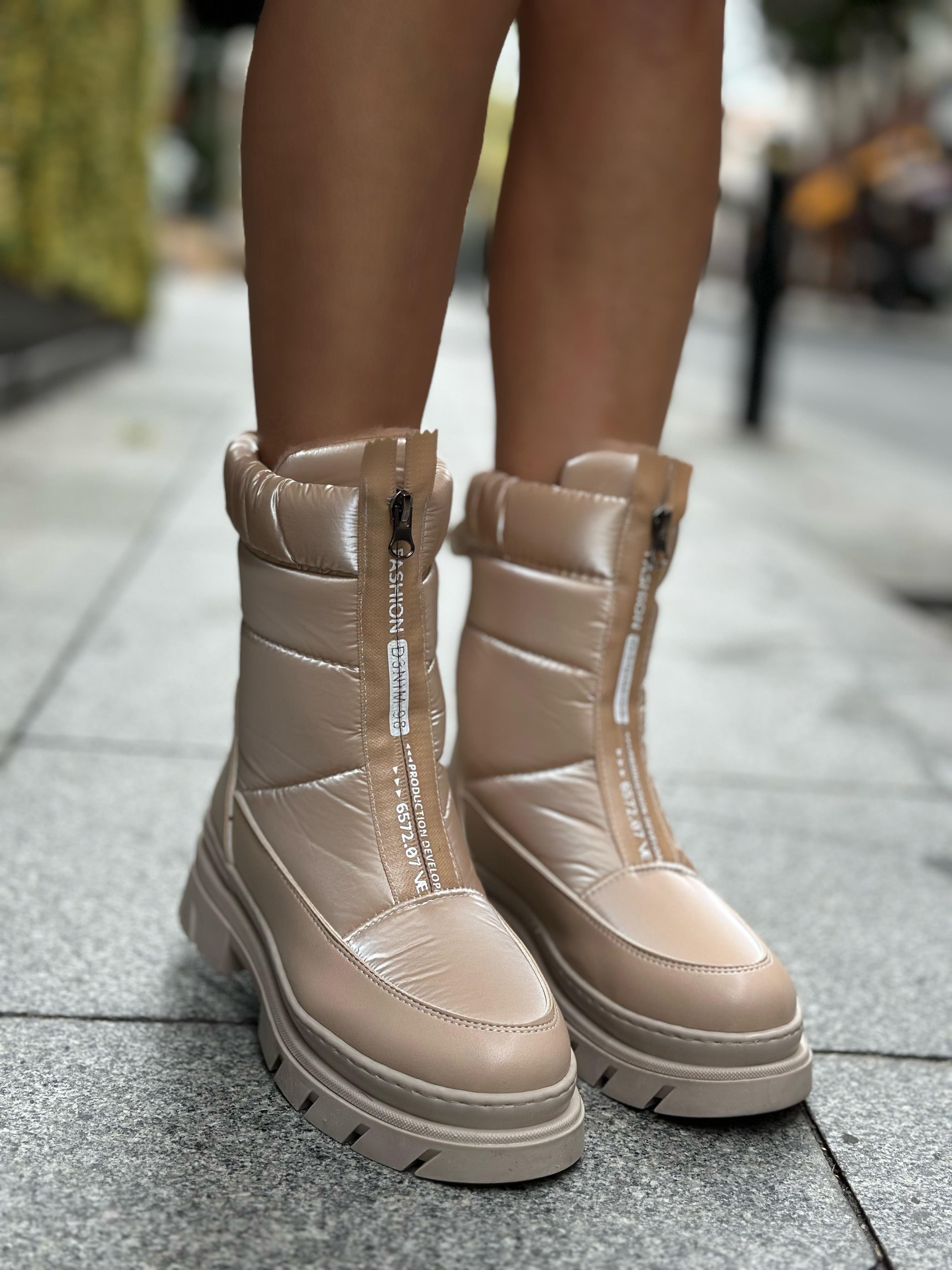 Fashion Bot Bej - KADIN AYAKKABI