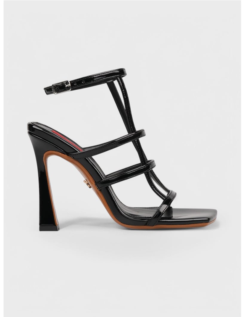 Glodya İnce Topuk Ayakkabı Siyah