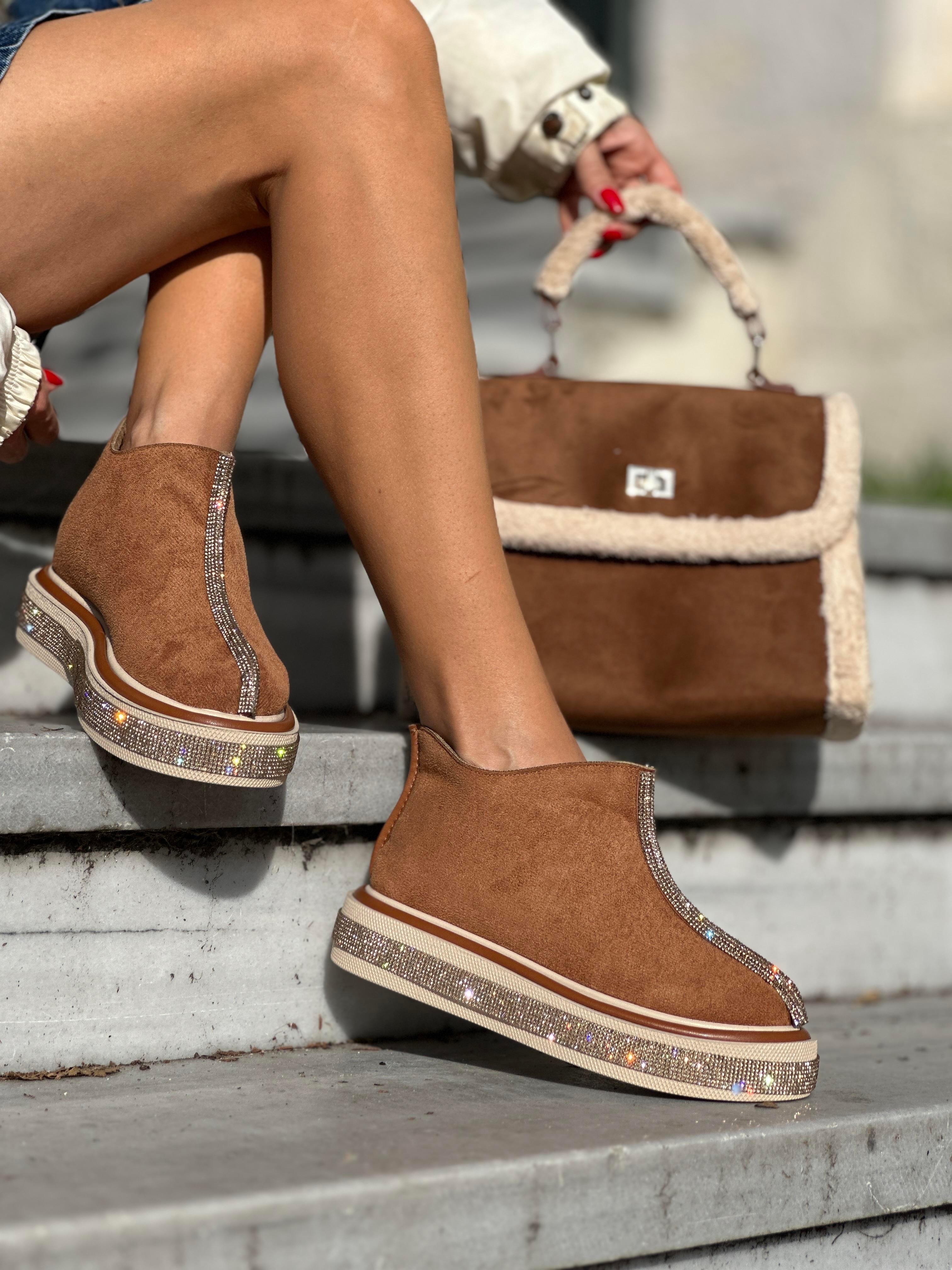 Gross Özel Tasarım Bot Kahverengi