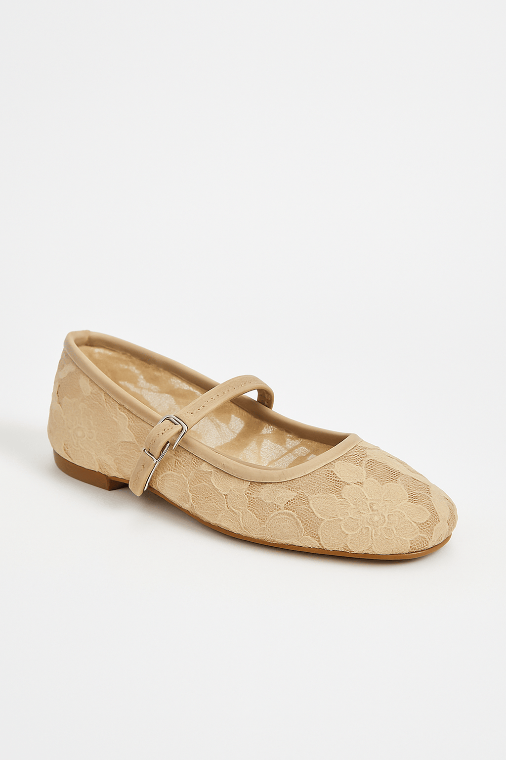 Igne Dantel Babet Bej - WOMAN SHOES