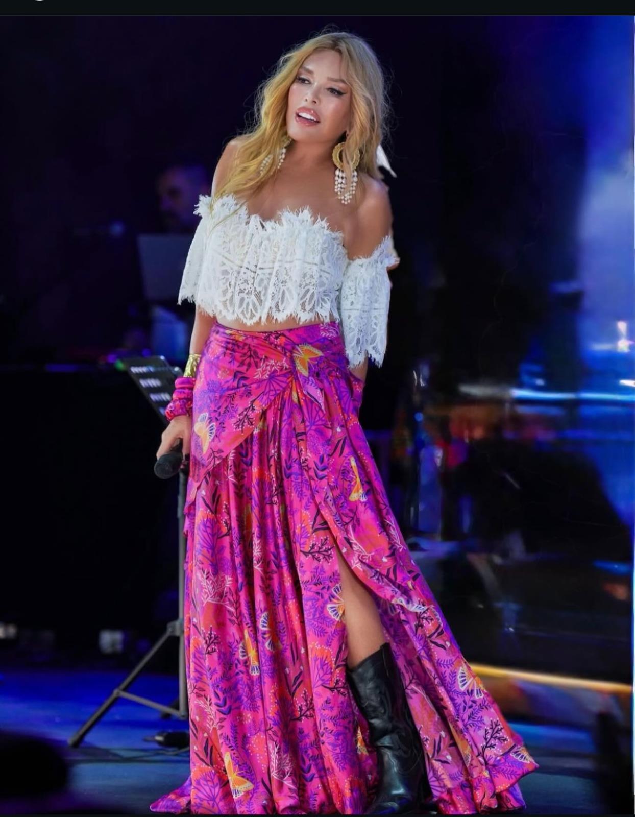 Ives Black Patterned Cowboy Long Boot Black