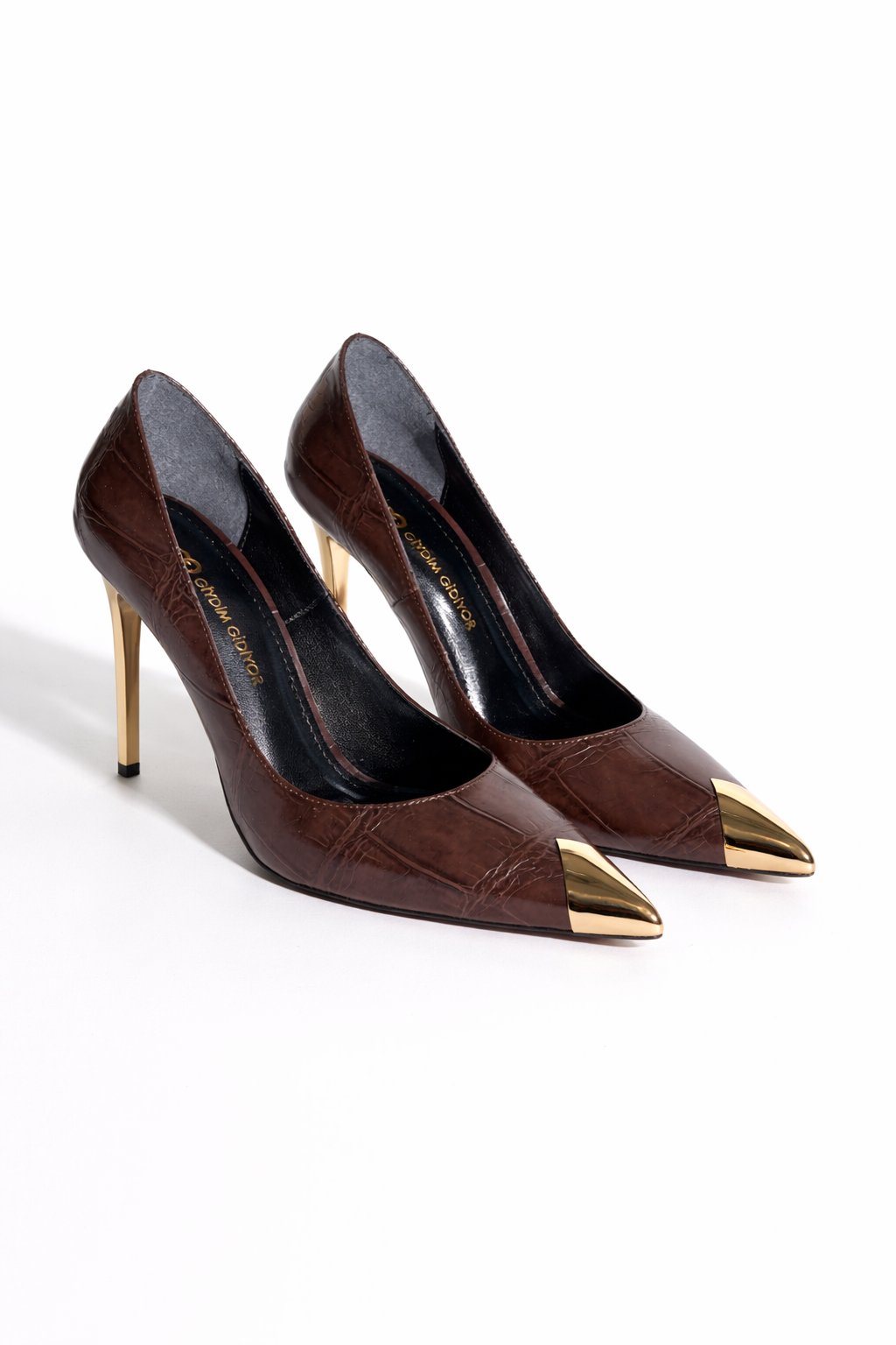 Lama Özel Tasarım Stiletto Kahverengi - 