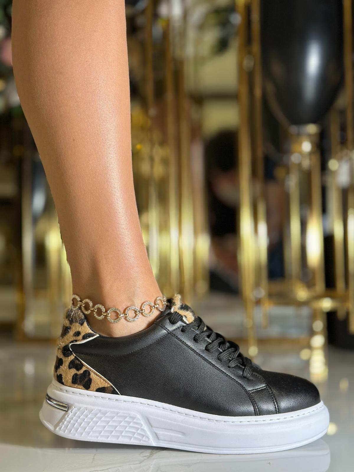 Leoni Spor Ayakkabı Siyah