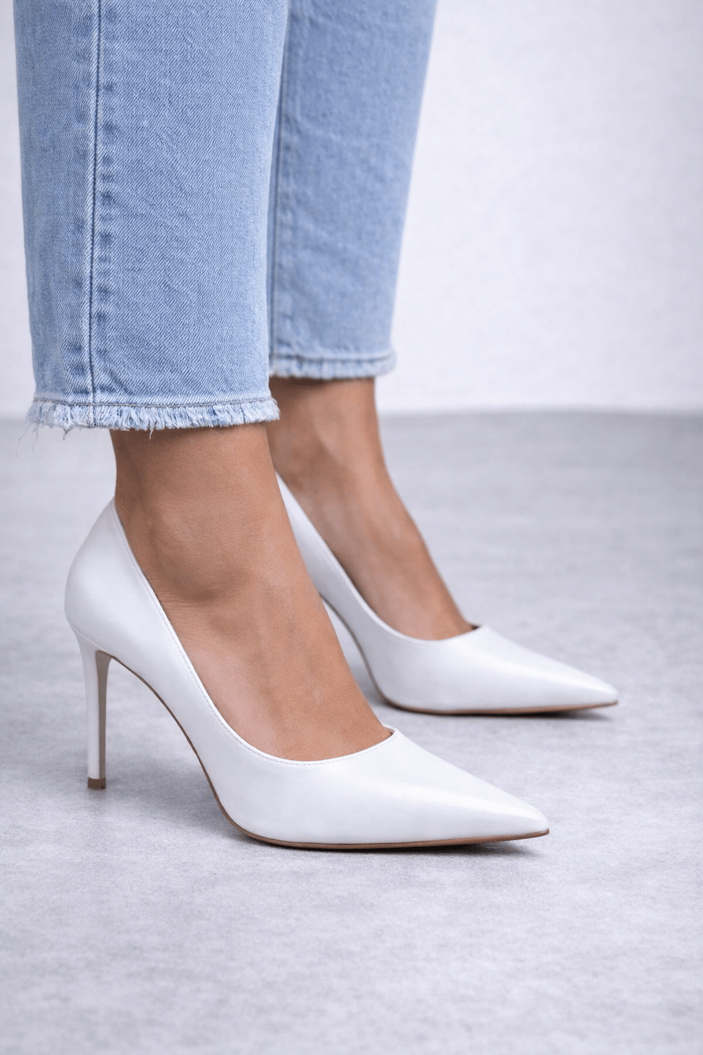 Loila Stiletto Beyaz - Stiletto