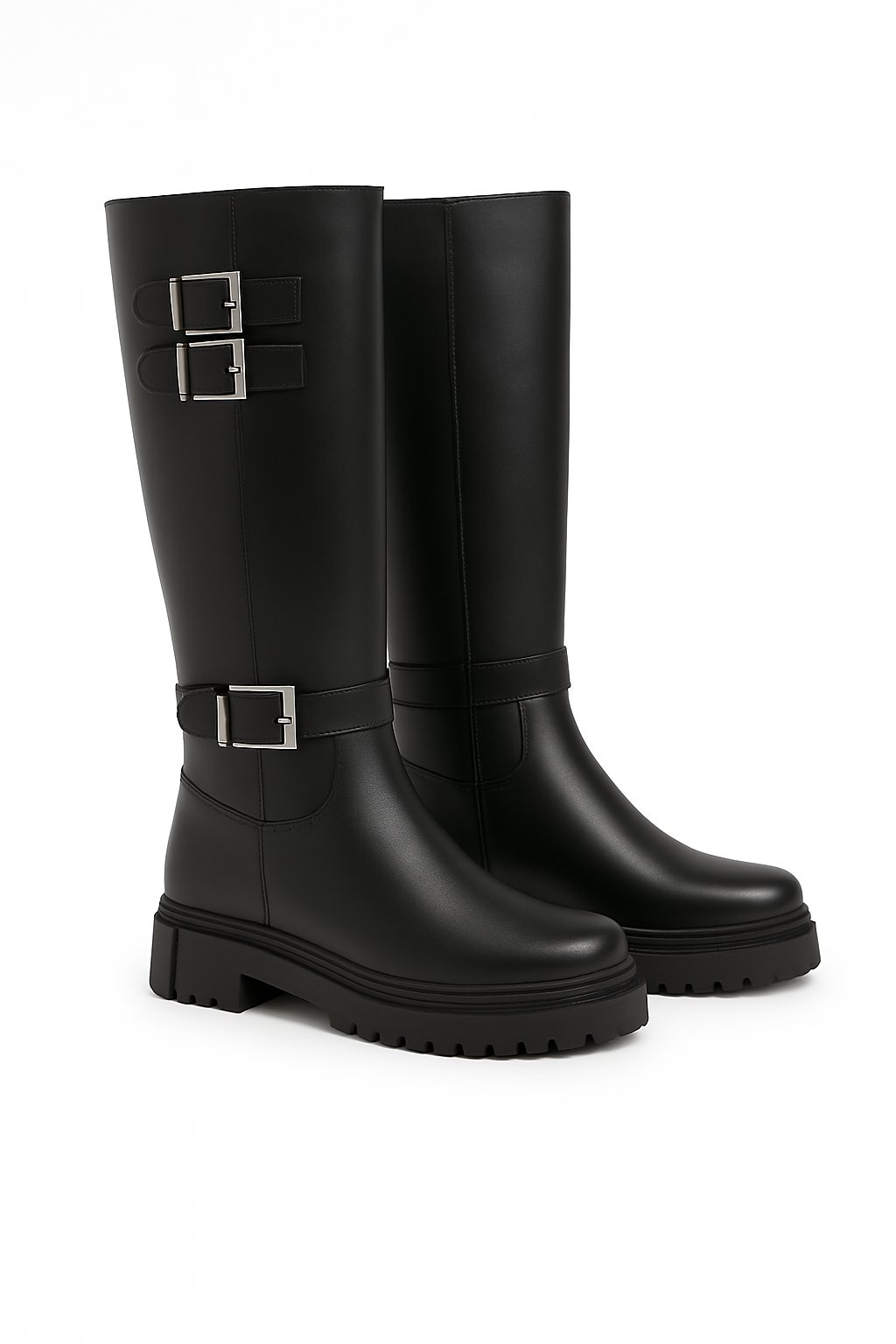 Luccy Diz Altı Uzun Çizme Siyah - WOMAN SHOES