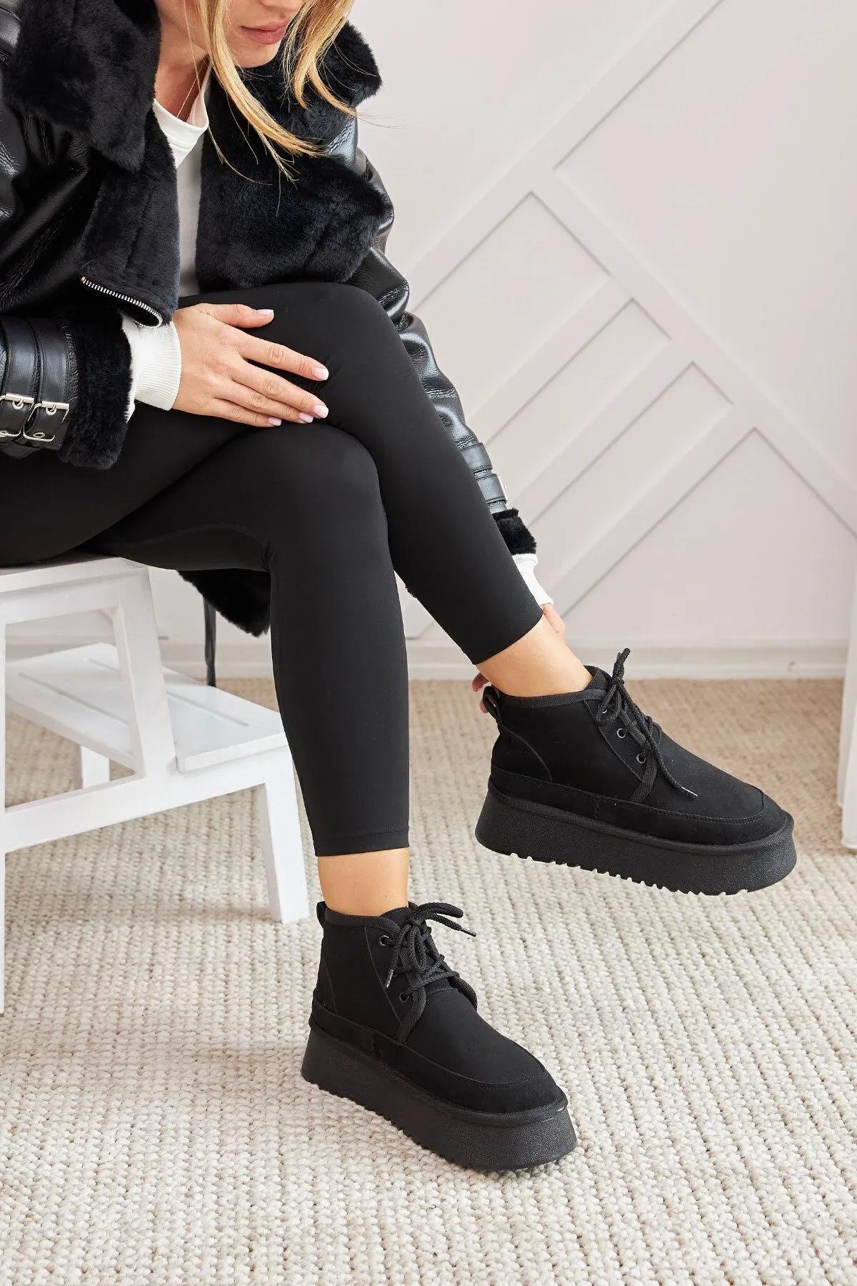 Lui Bot Siyah - ANKLE BOOTS