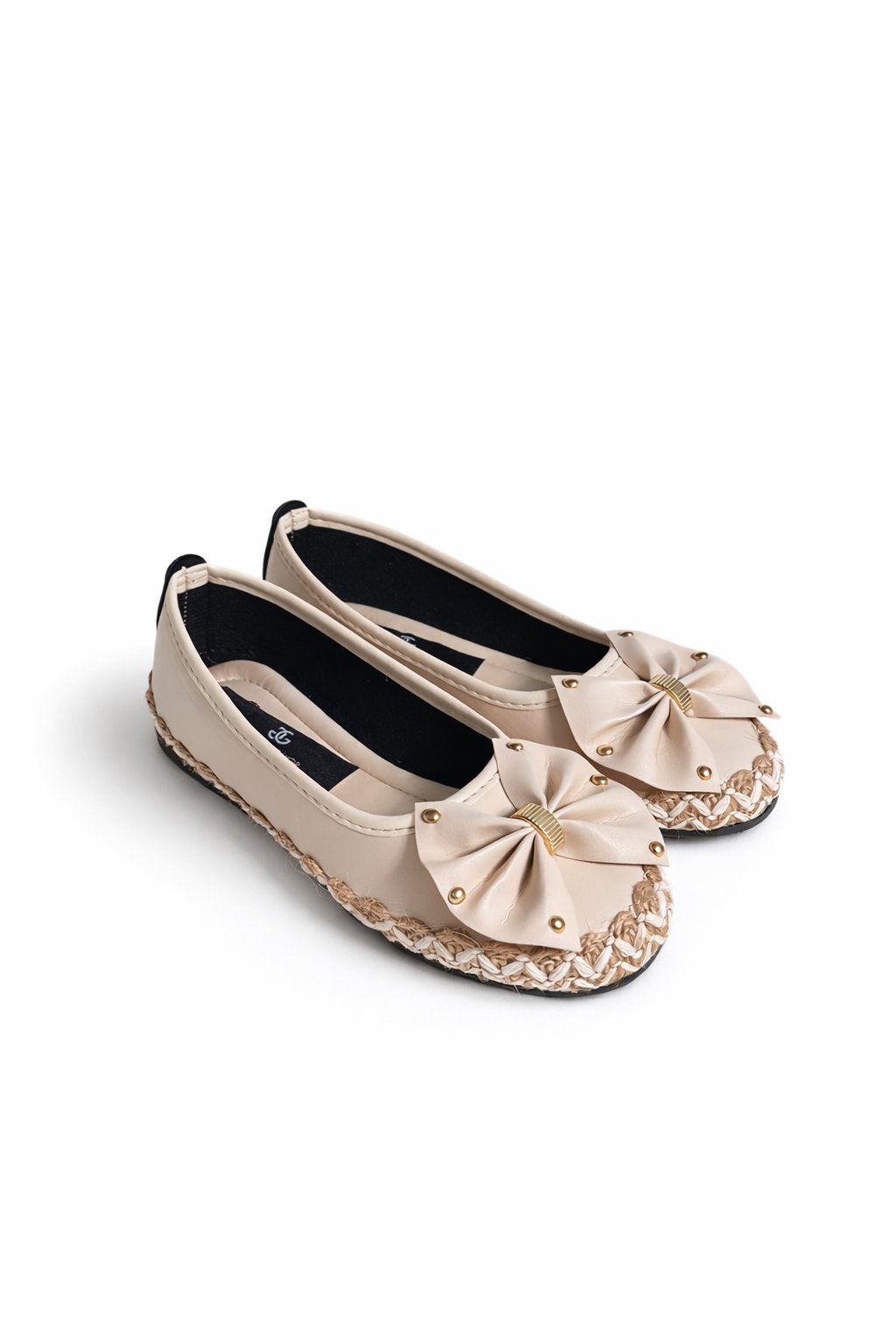 Lunessa Babet Krem - Düz Babet