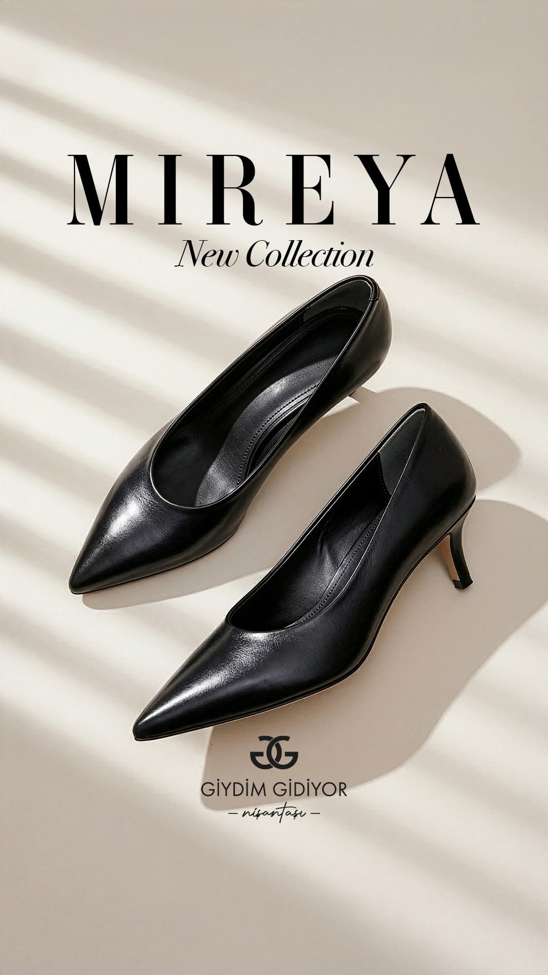 Mireya Stiletto Siyah - Stiletto