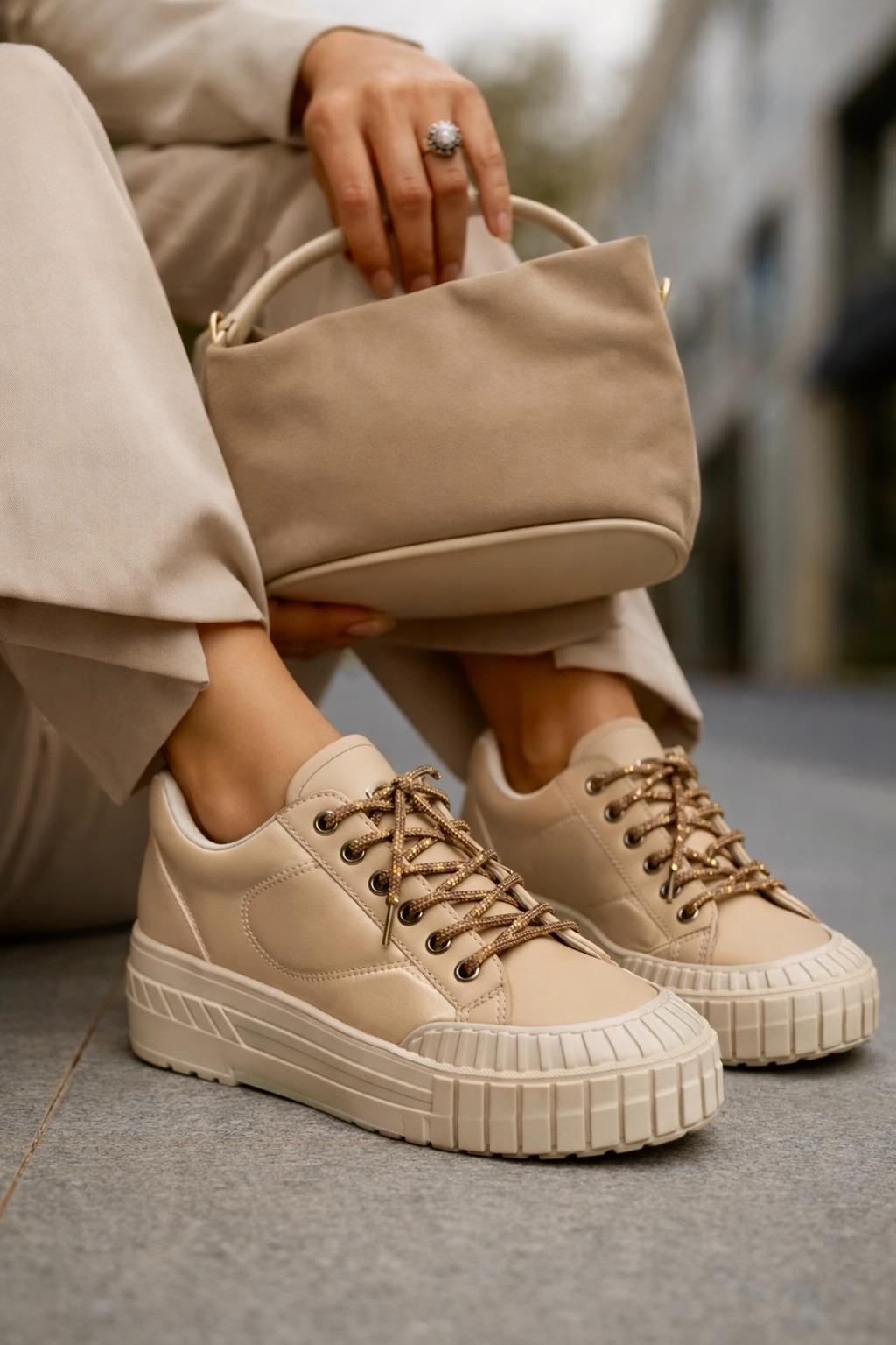 Nobu Spor Ayakkabı Nude