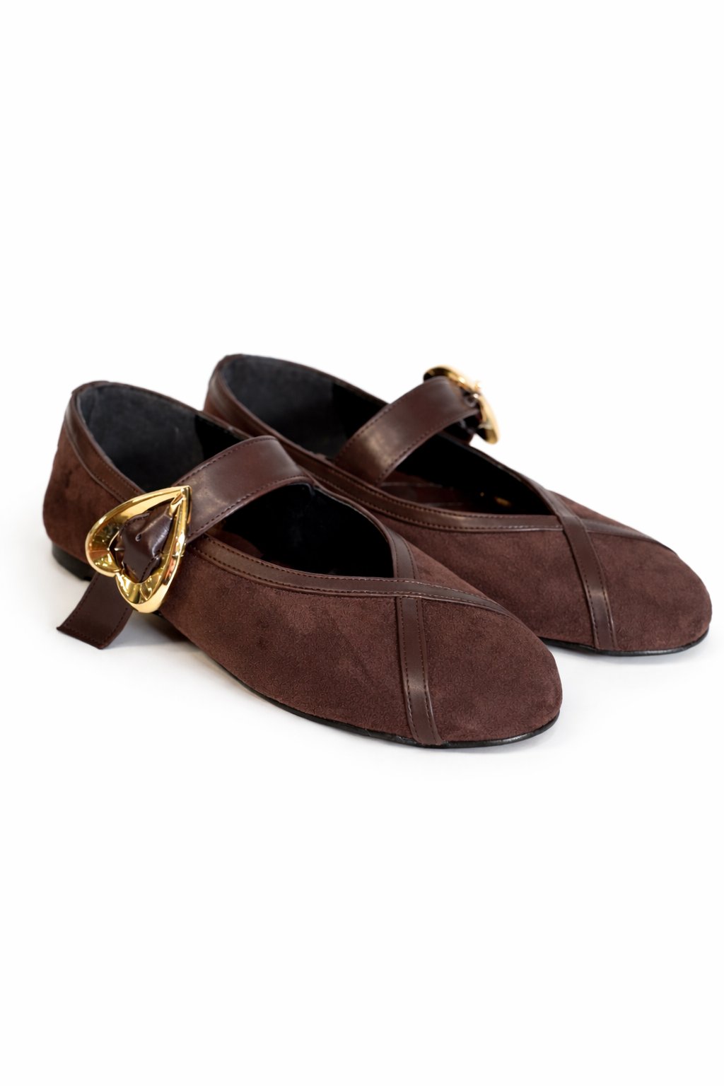 Noir Bella Süet Babet Kahverengi - 