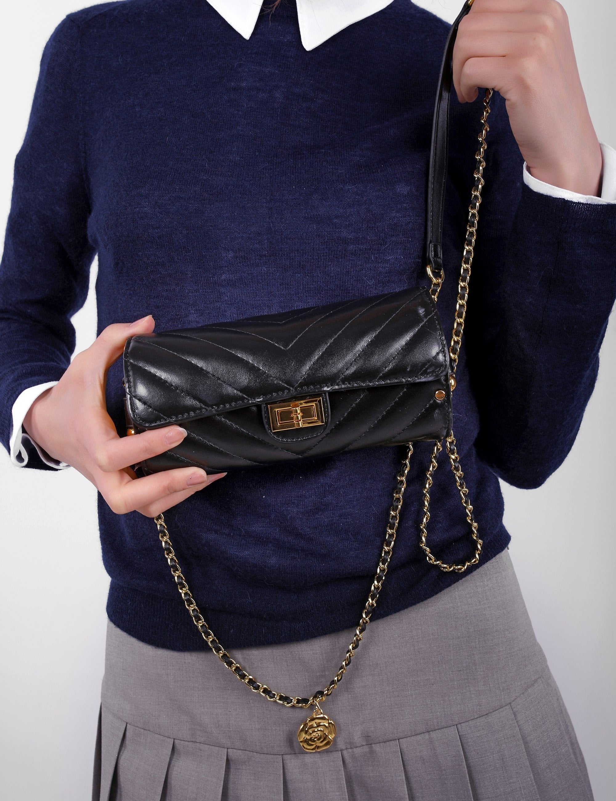 Noor Bag Black - Portföy Çanta