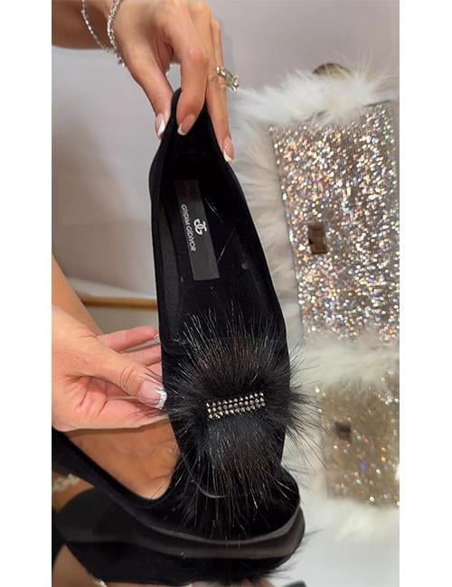 Plumy Babet Siyah - KADIN AYAKKABI