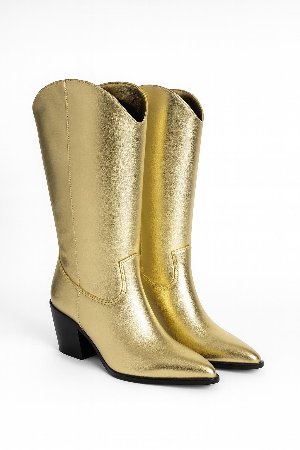 Riding Kovboy Bot Gold - 