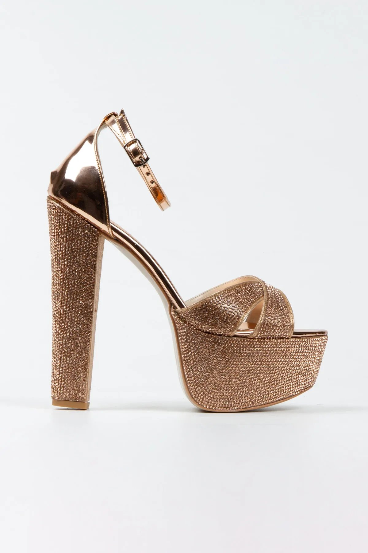 Rilma Platform Topuklu Ayakkabı Rose - KADIN AYAKKABI