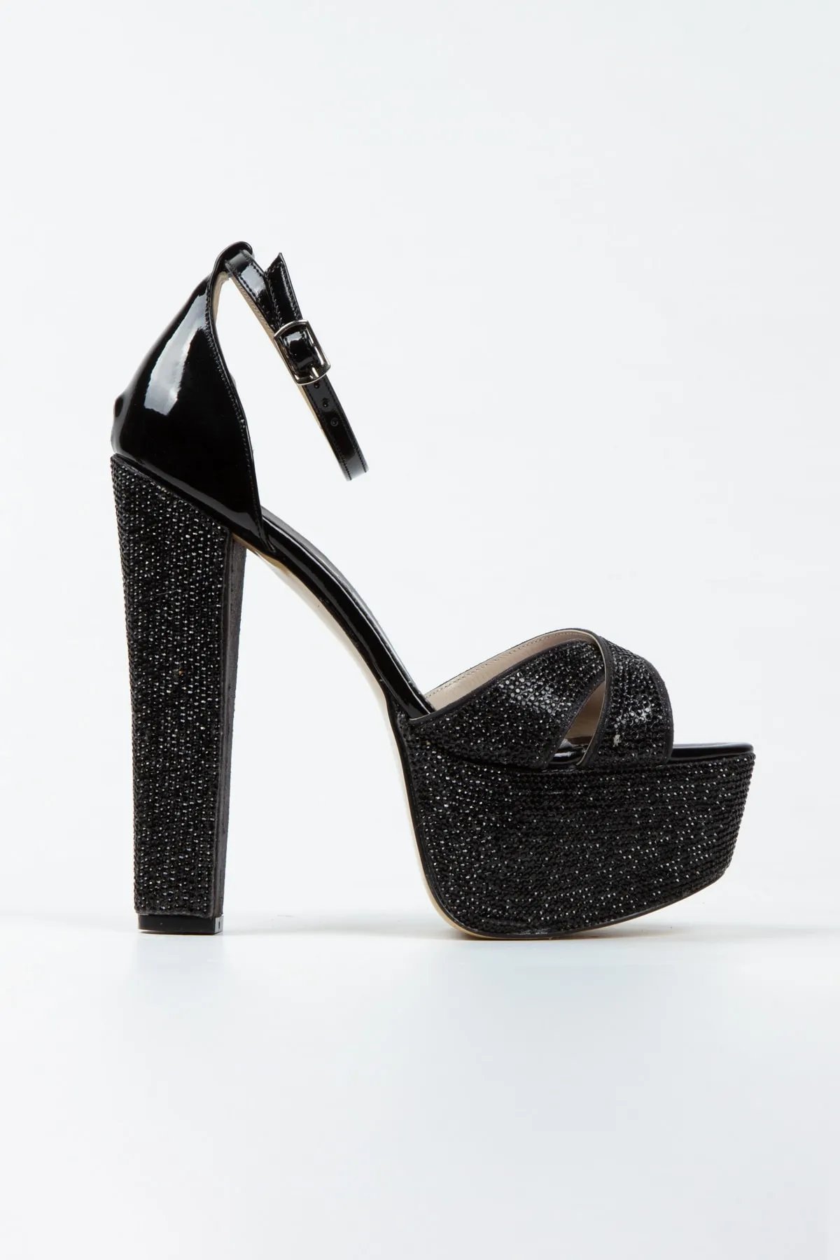Rilma Platform Topuklu Ayakkabı Siyah - KADIN AYAKKABI