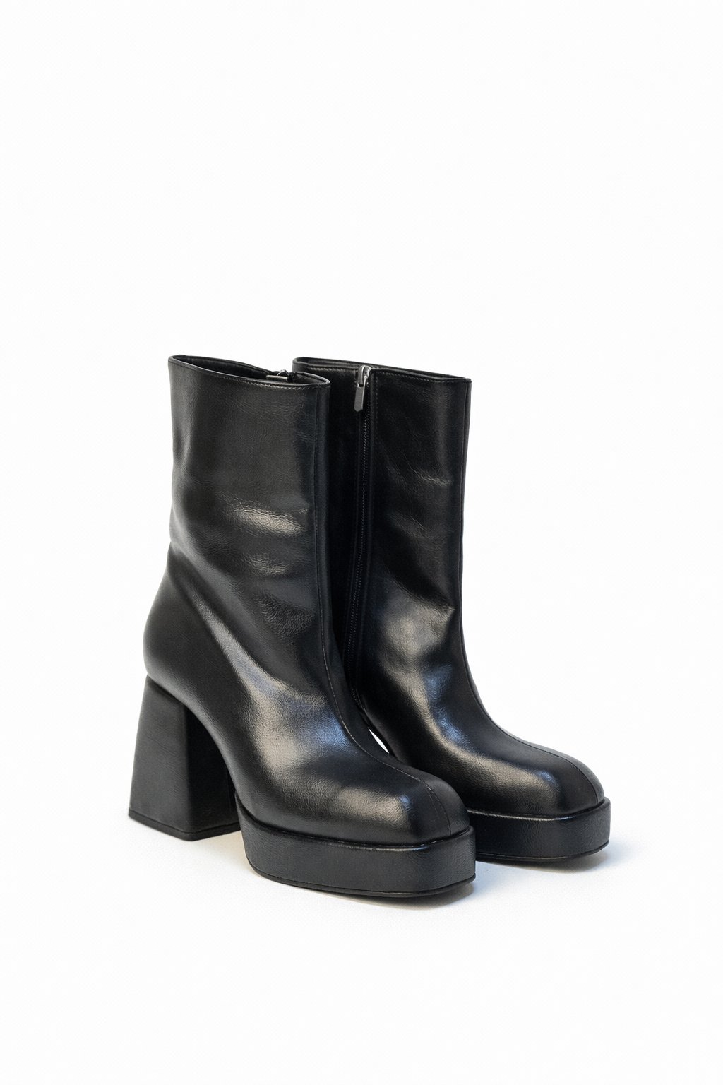 Sammo Kalın Topuklu Bot Siyah - 