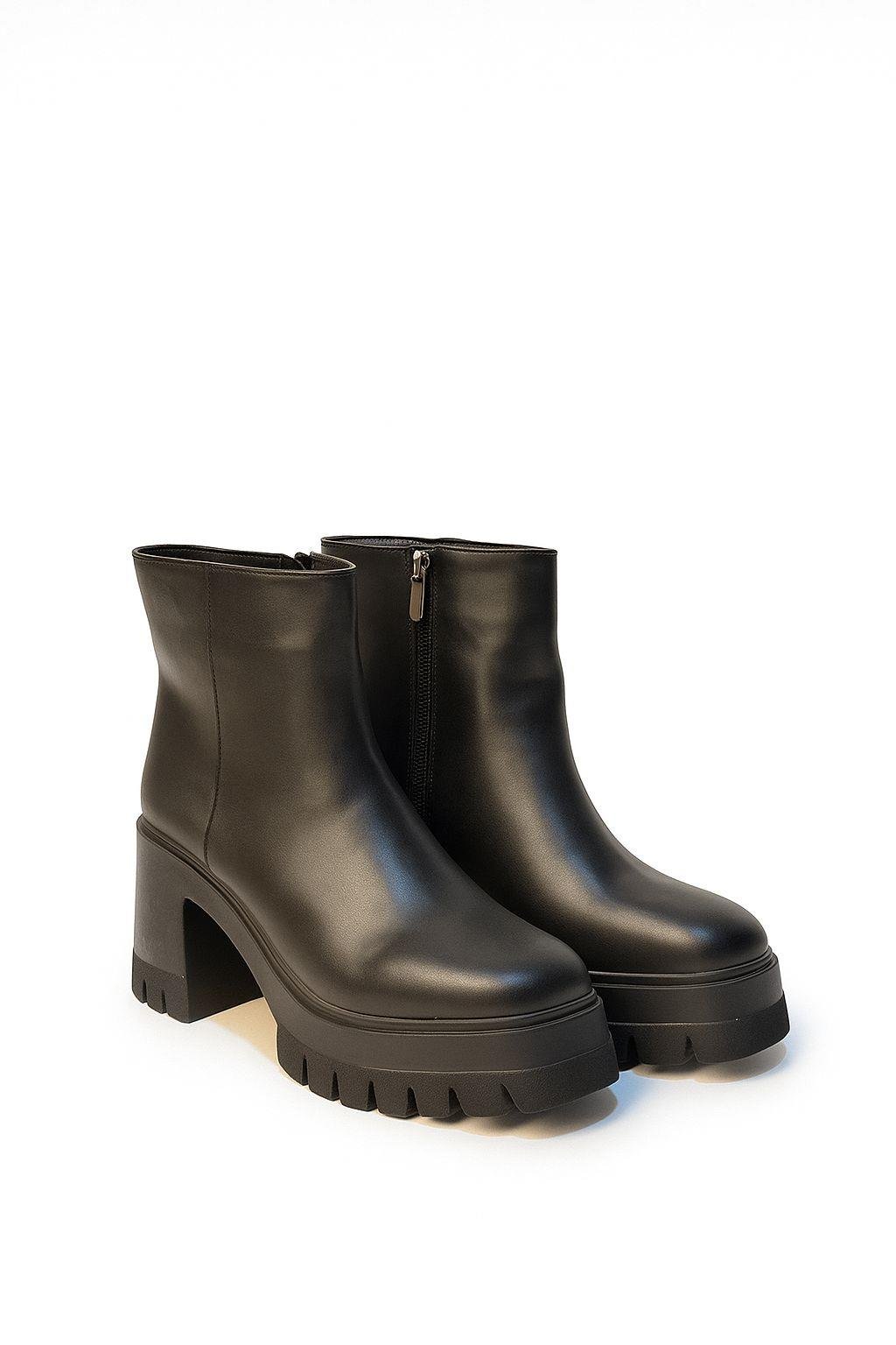 Sariana Topuklu Bot Siyah - Topuklu Bot