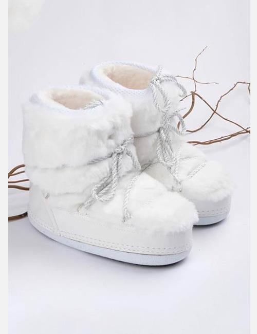 Snow Moon Bot Beyaz - WOMAN SHOES