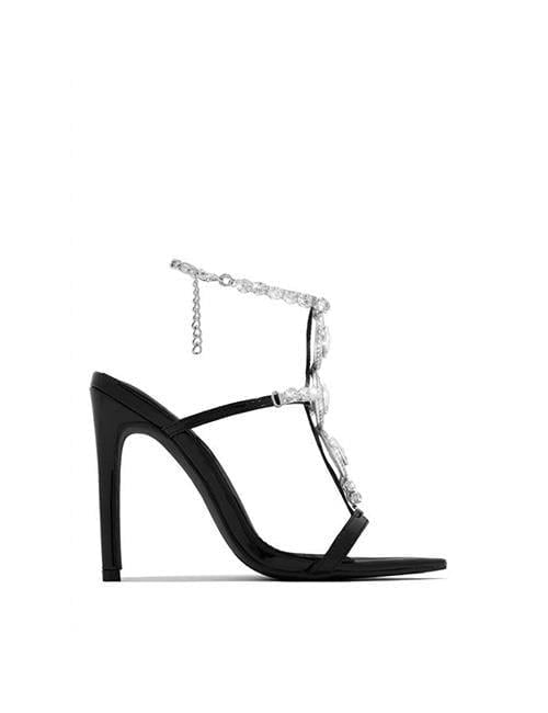 Tawny Kristal Taşlı Ayakkabı Siyah - KADIN AYAKKABI