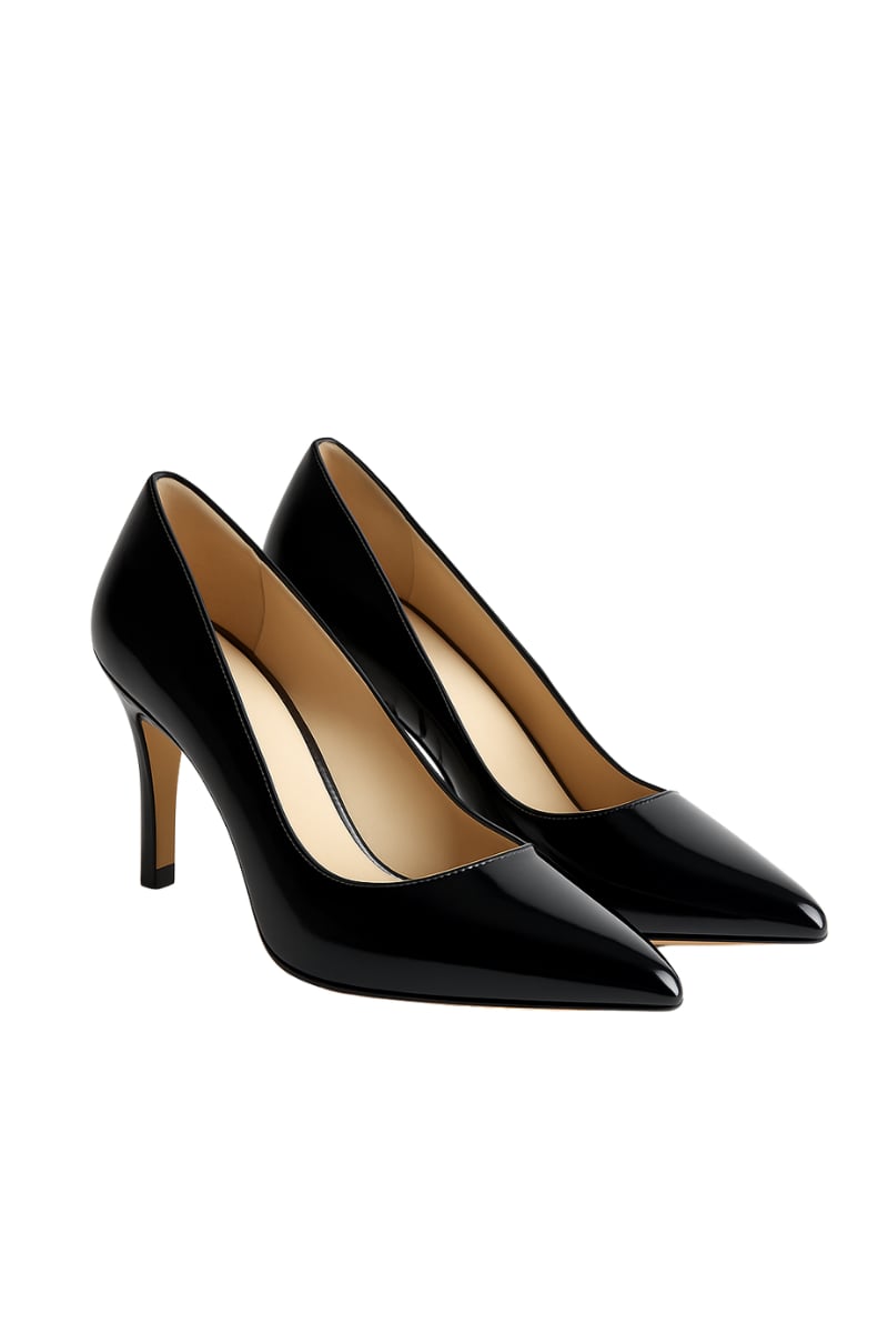 Trina Rugan Stiletto Siyah
