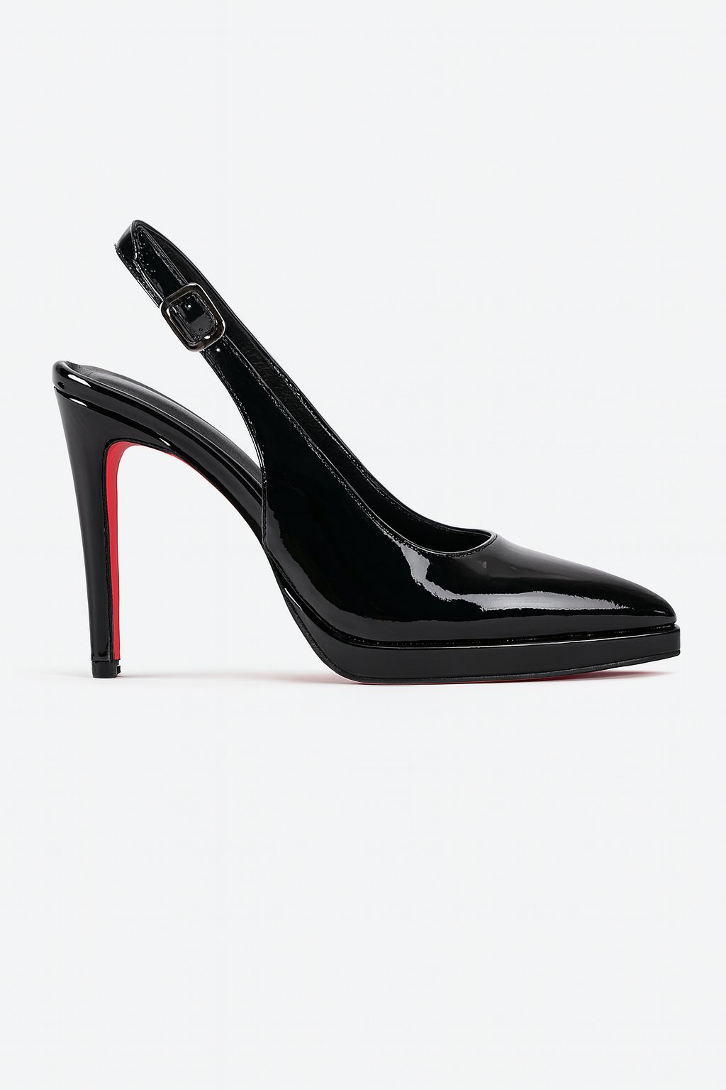 Version Platform Stiletto Siyah - Platform Topuklu Ayakkabı