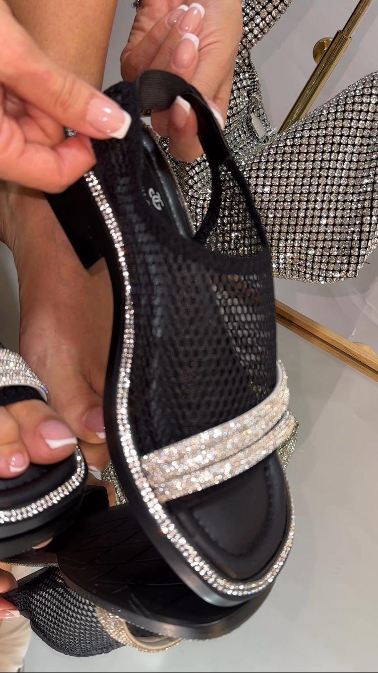 Viyan Sandalet Siyah