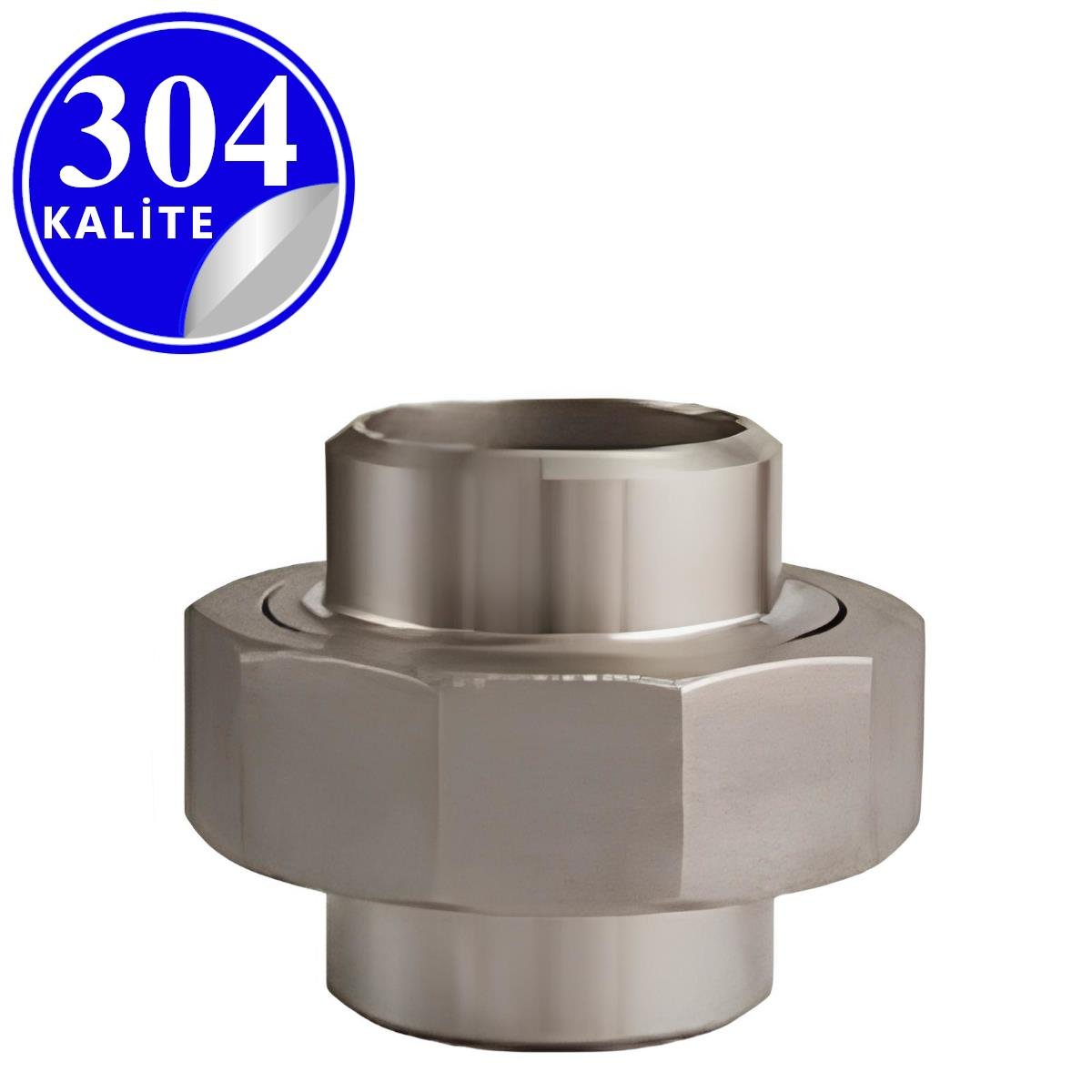 PASLANMAZ ÇELİK 304 KALİTE KAYNAKLI KONiK REKOR