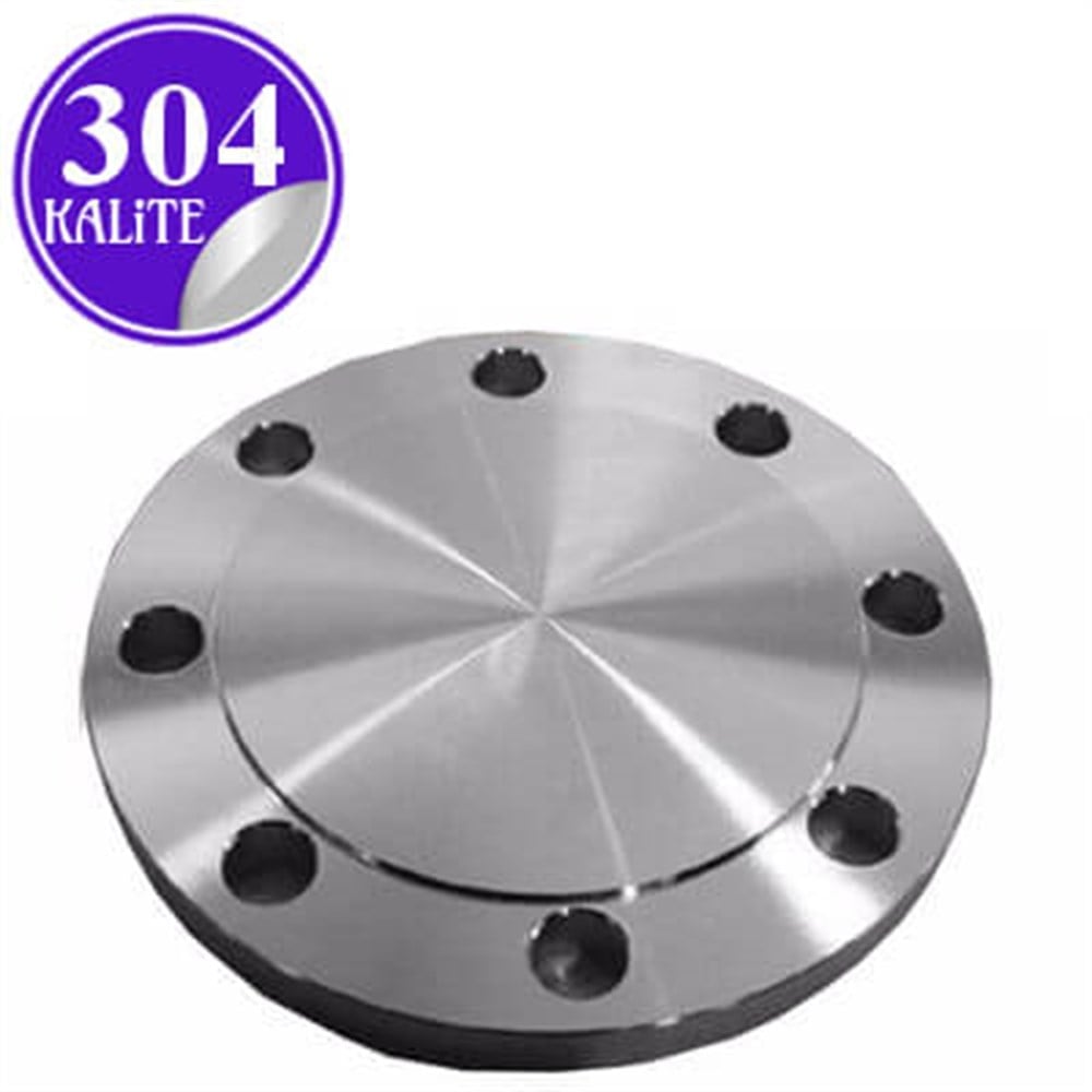PASLANMAZ ÇELİK 304 KALİTE KÖR FLANŞ