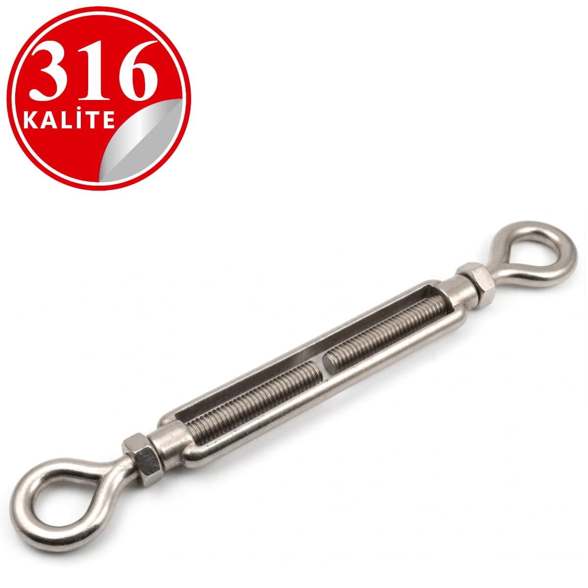 PASLANMAZ ÇELİK 316 KALİTE GERDİRME HALKA HALKA