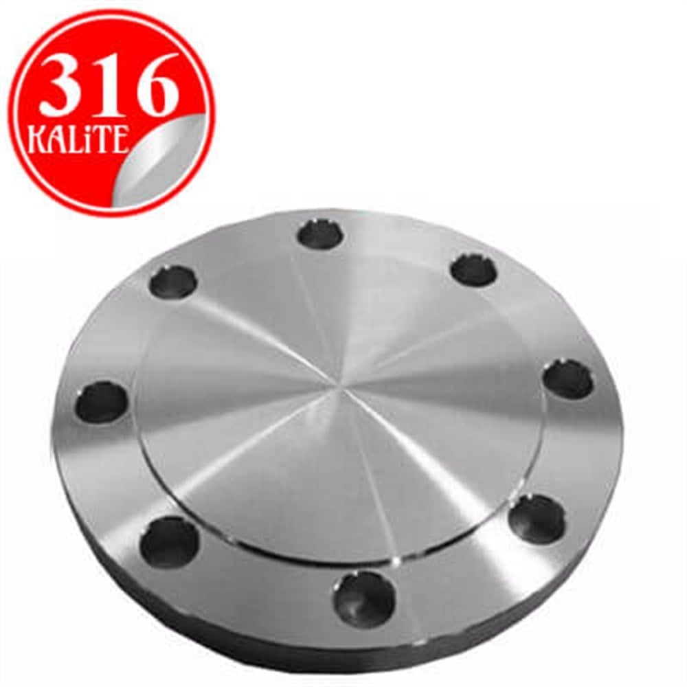 PASLANMAZ ÇELİK 316 KALİTE KÖR FLANŞ