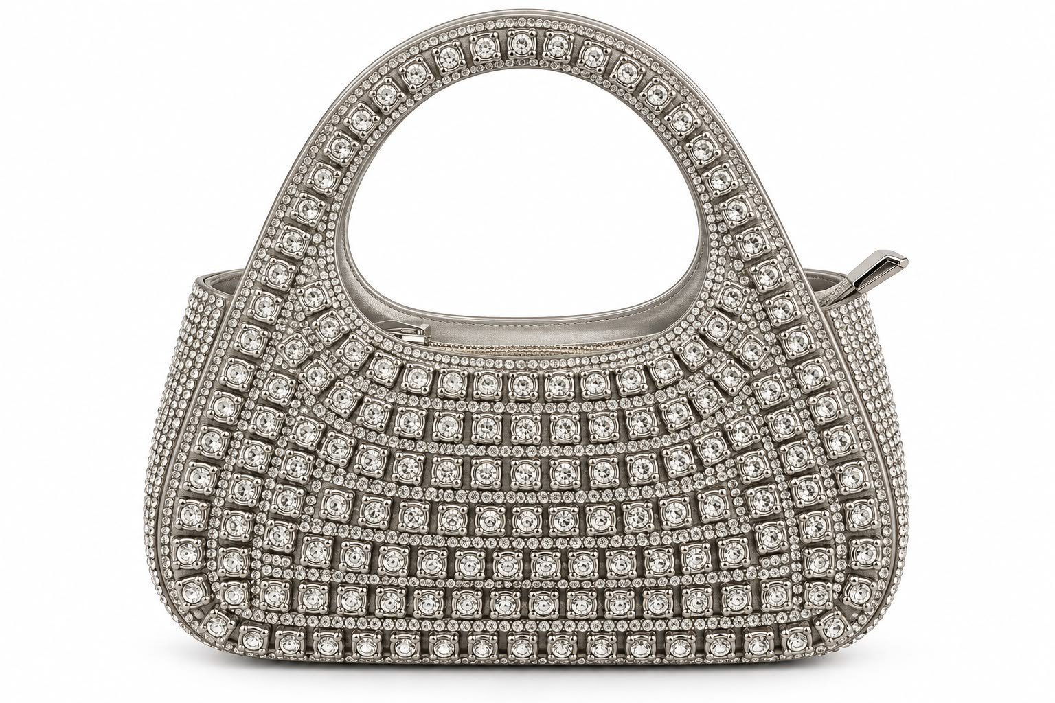 AURA JEWEL BAG | SILVER
