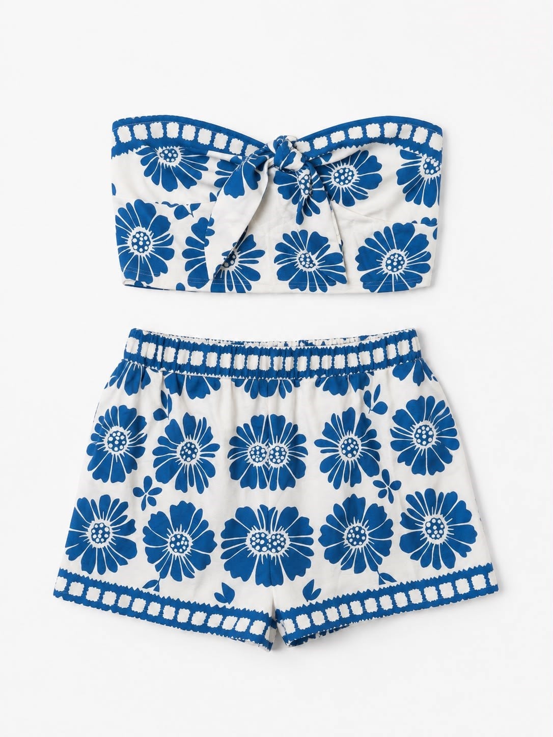 BLUE BLOOM ŞORT TAKIM