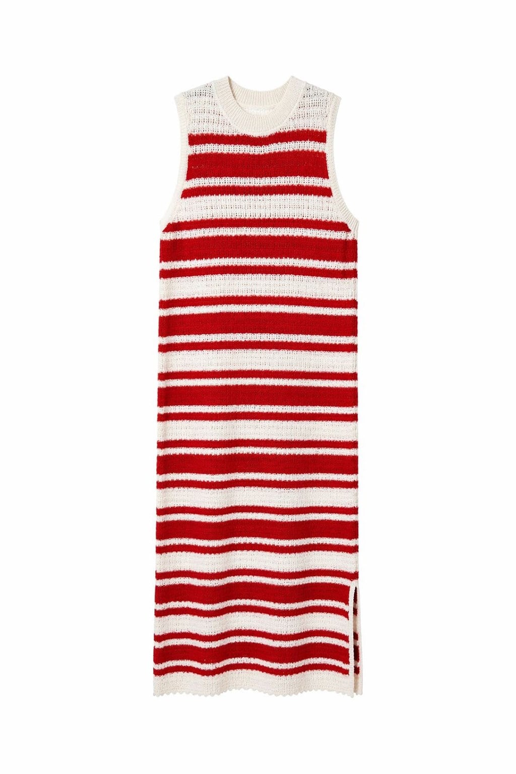 ÇİZGİLİ ÖRME ELBİSE