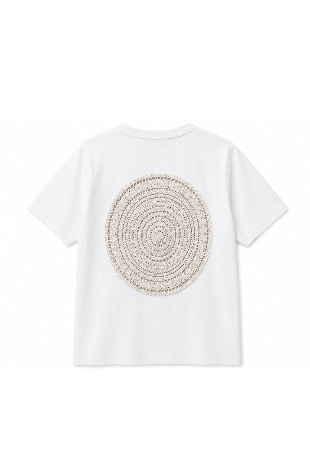 CROCHET BACK T-SHIRT