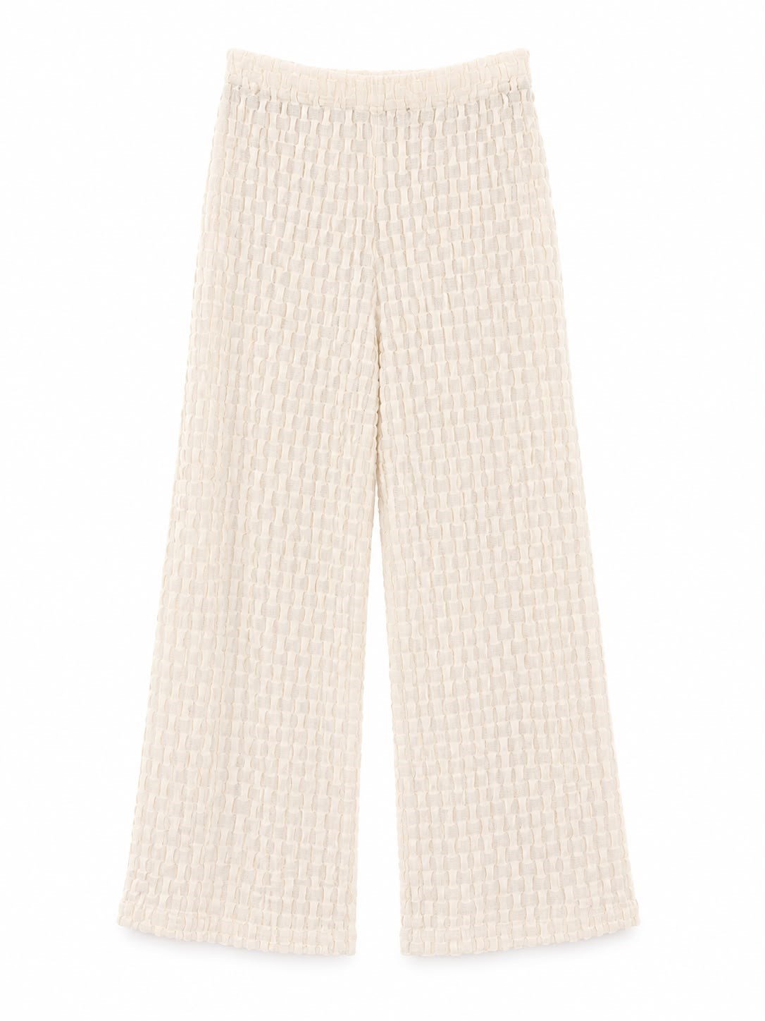 EKRU SHEER PANTOLON