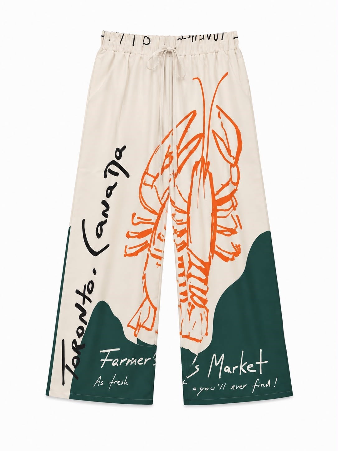 LOBSTER WIDE LEG PANTOLON