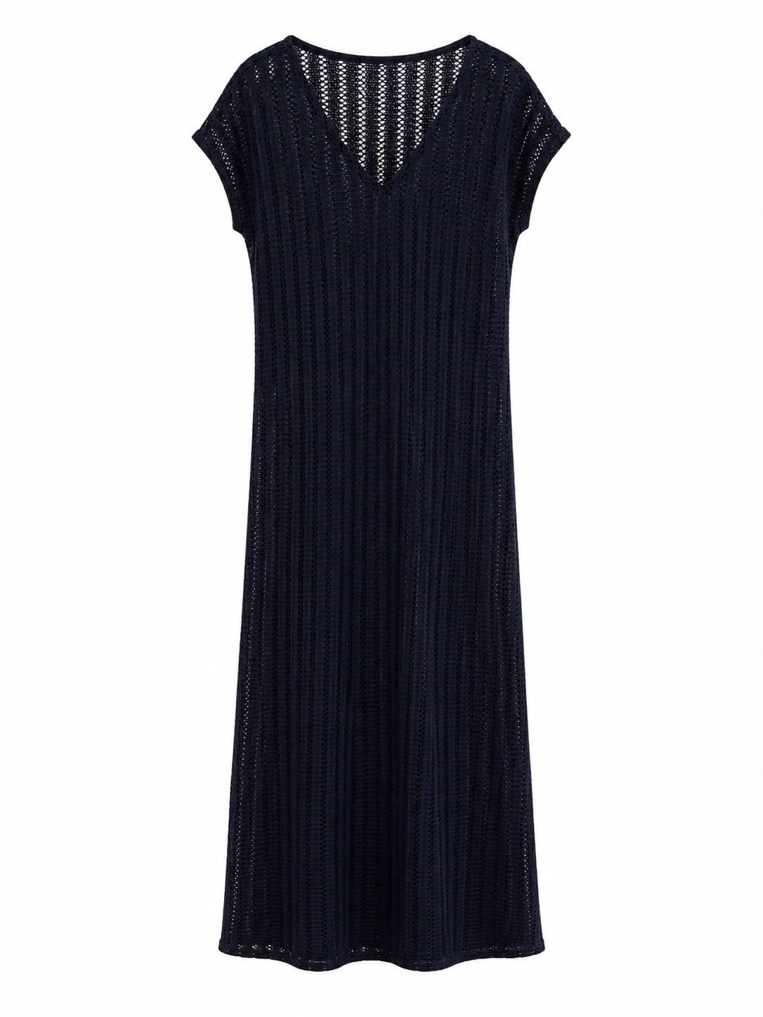 MIDNIGHT CROCHET MAXI ELBİSE