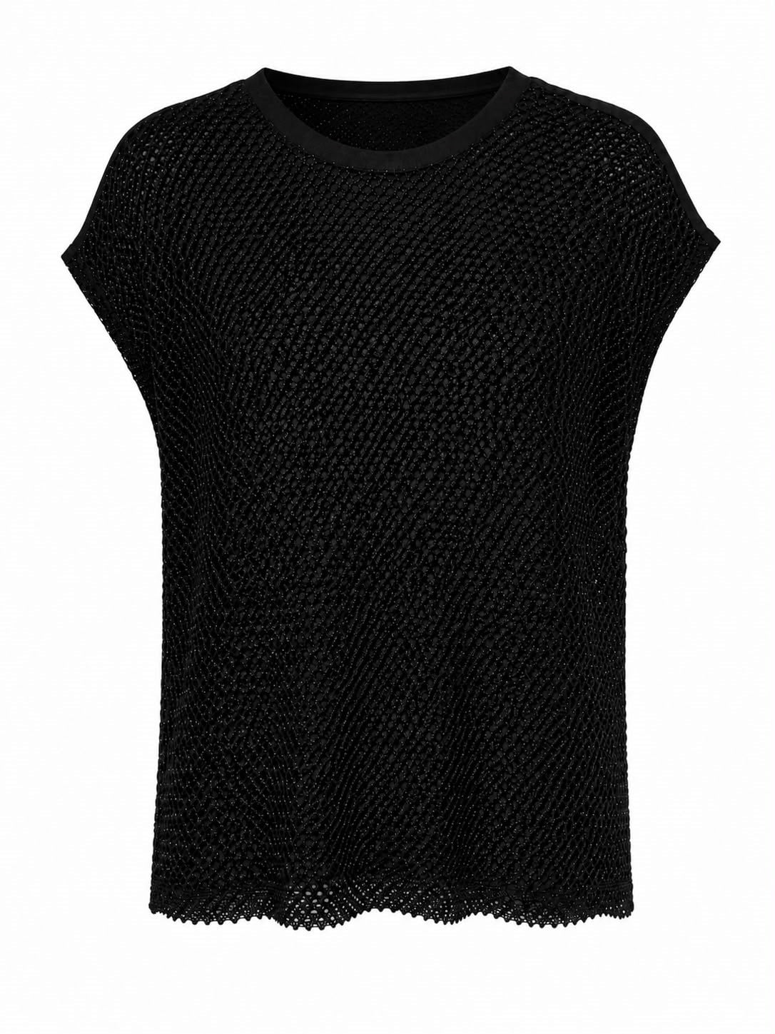 MIDNIGHT MESH BLUZ