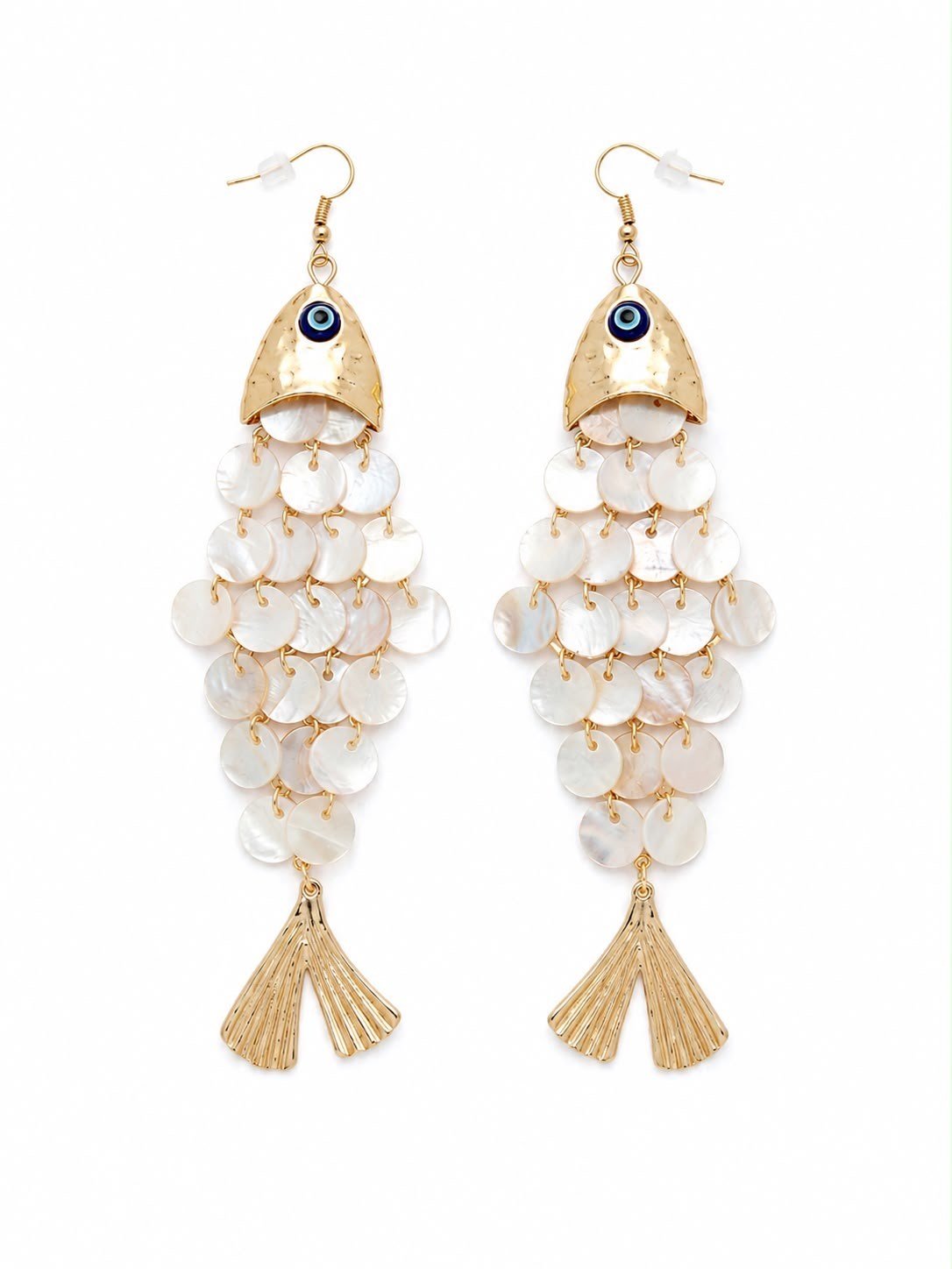 NAZAR FISH EARRINGS